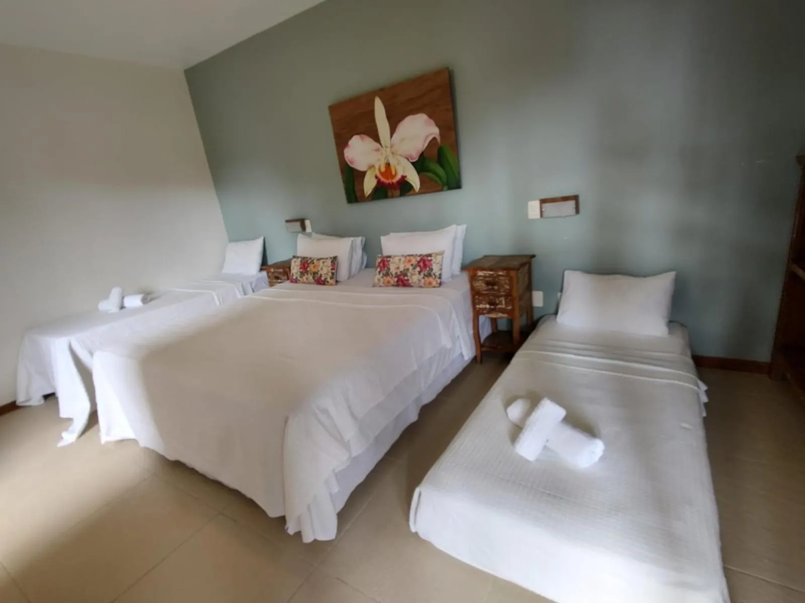 Photo of the whole room, Bed in Pousada Caiçara