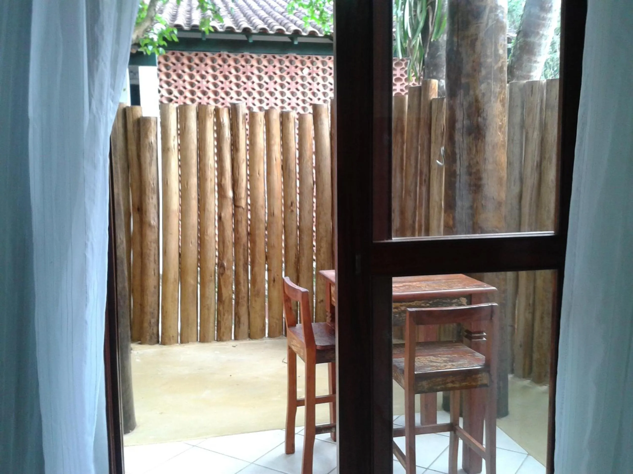 Patio in Pousada Caiçara