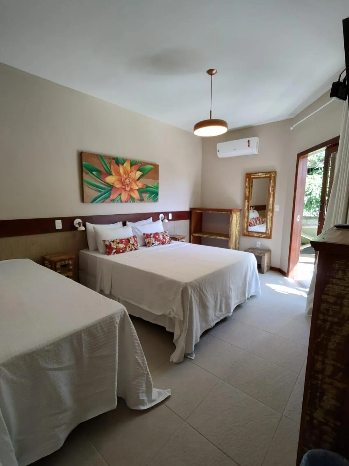 Photo of the whole room, Bed in Pousada Caiçara