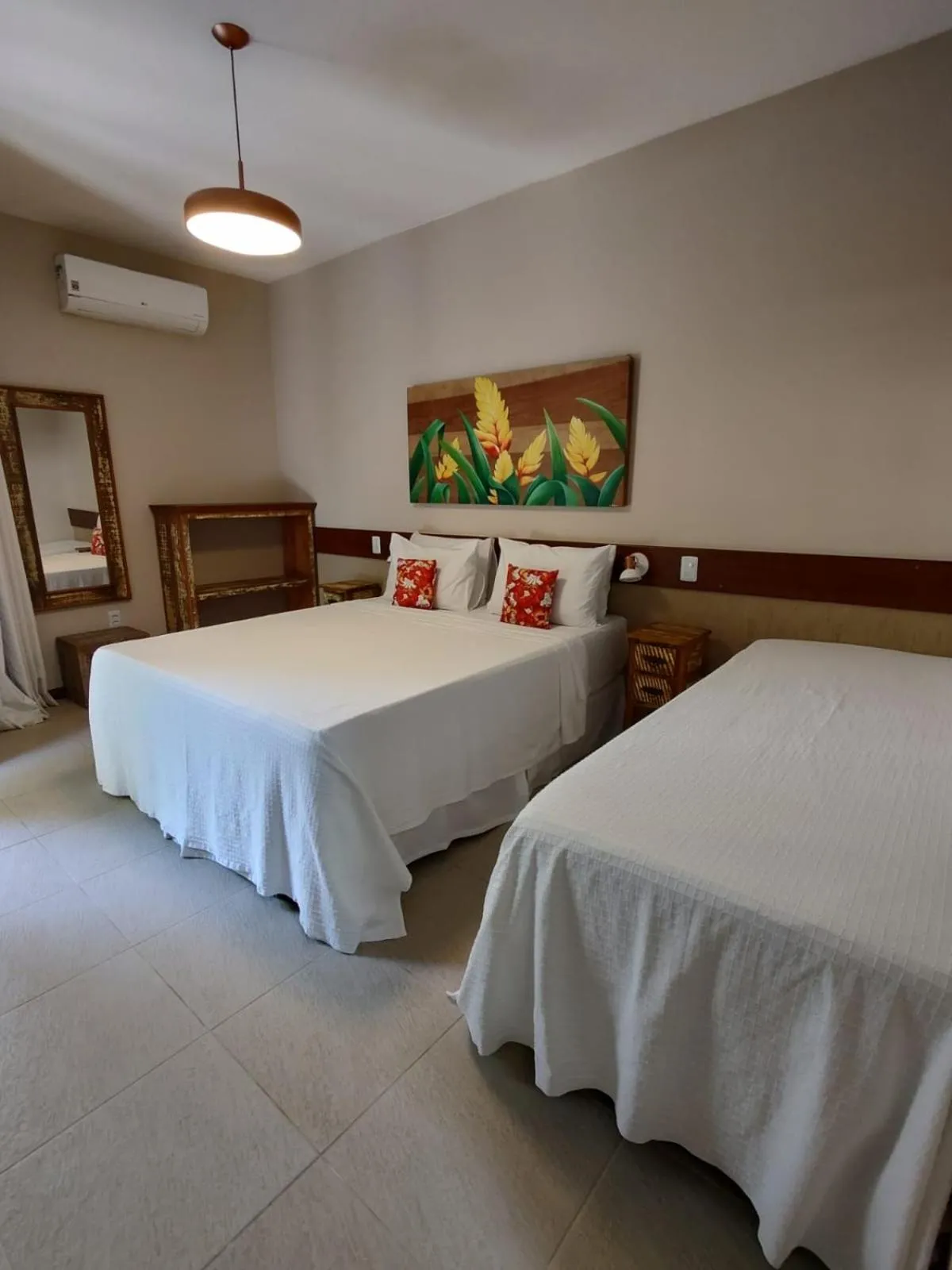 Photo of the whole room, Bed in Pousada Caiçara