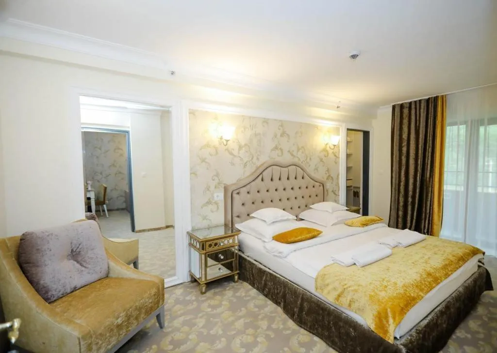 Bed in Grand Hotel Minerva Resort & SPA