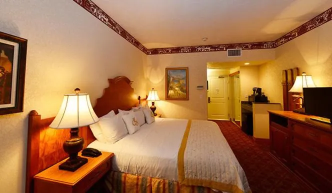 Bed in Zermatt Utah Resort & Spa Trademark Collection by Wyndham