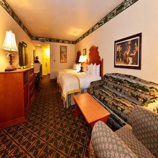 Bed in Zermatt Utah Resort & Spa Trademark Collection by Wyndham