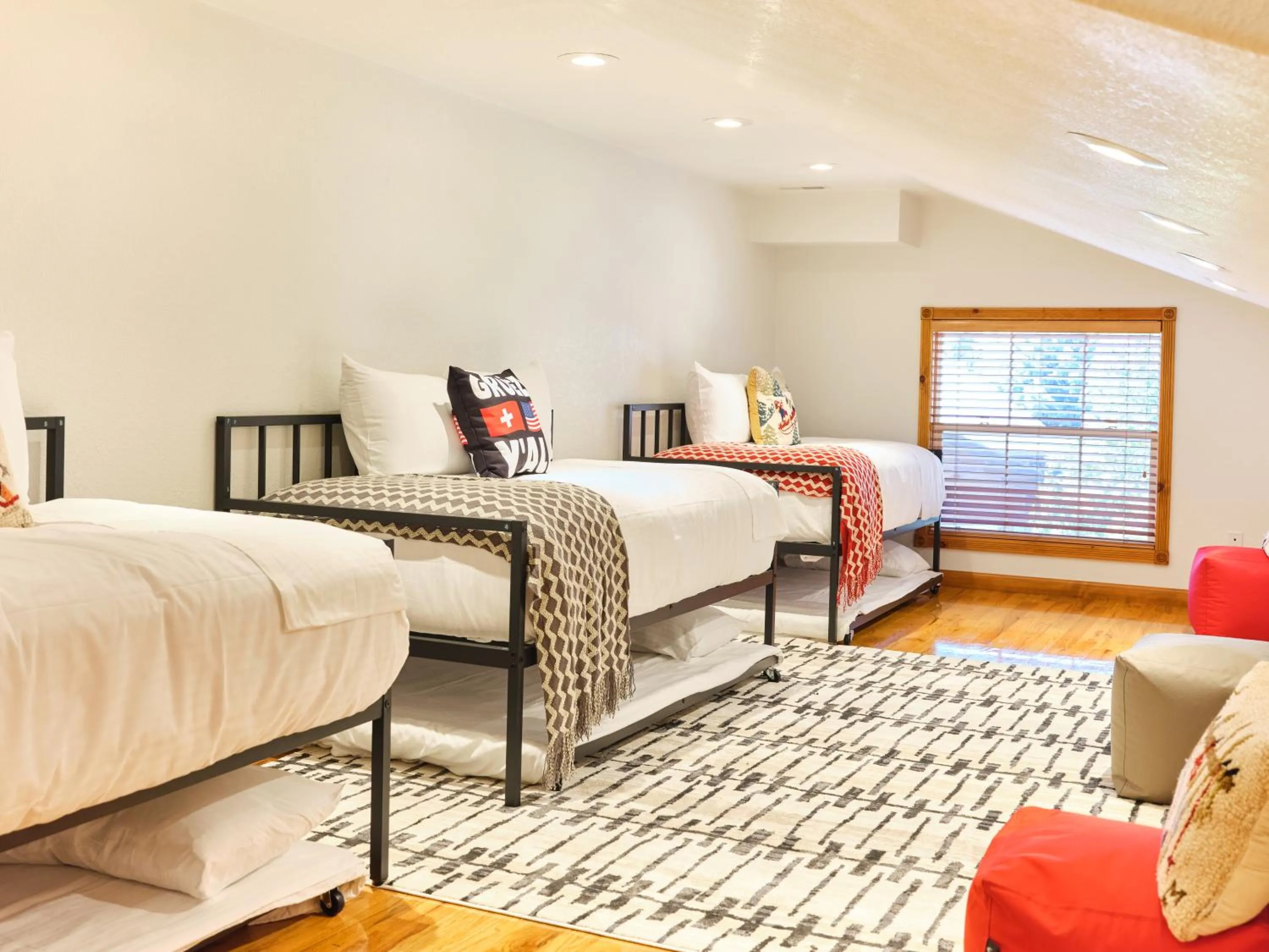 Bed in Zermatt Utah Resort & Spa Trademark Collection by Wyndham