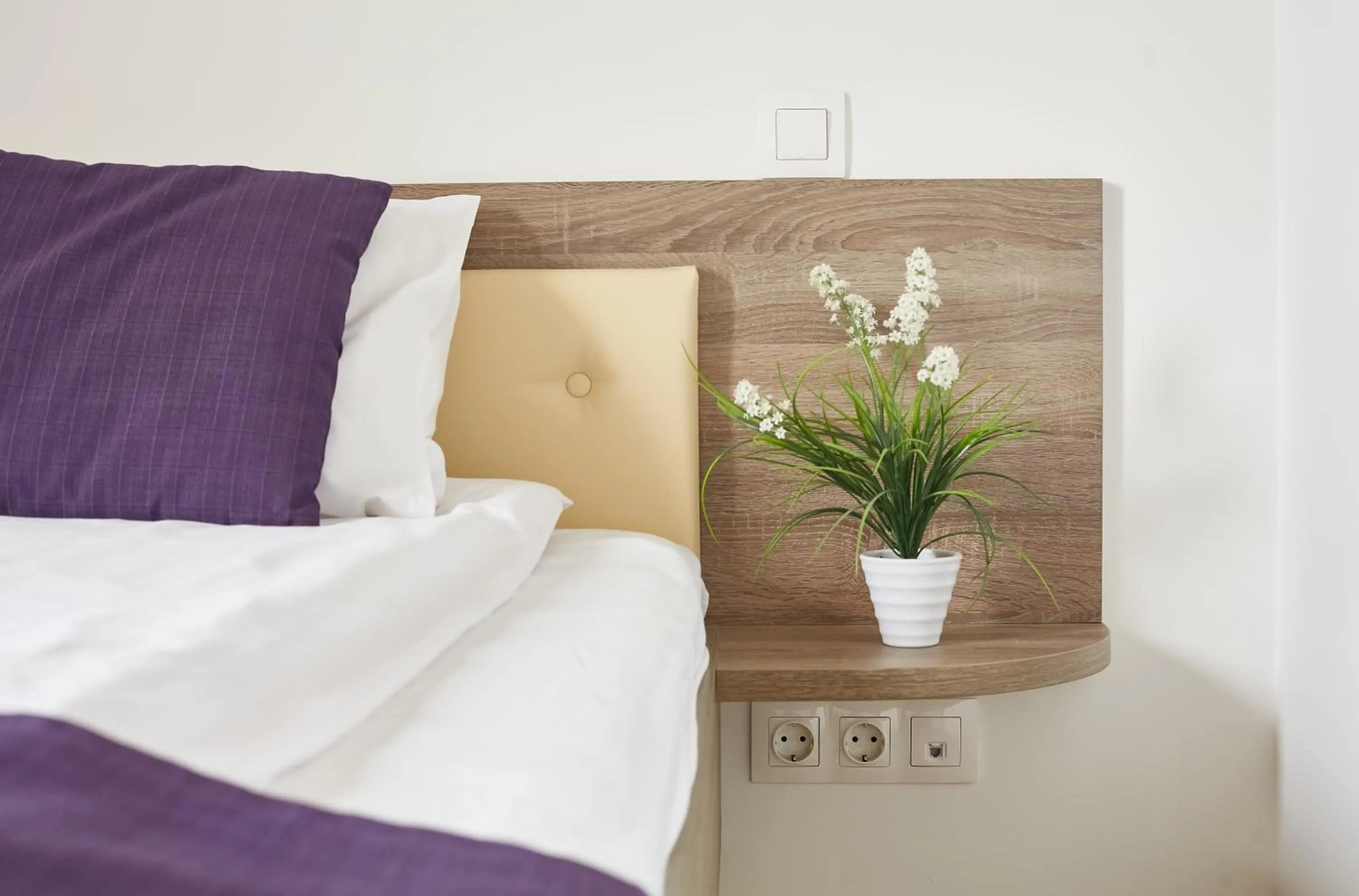 Bed in Coin Hotel
