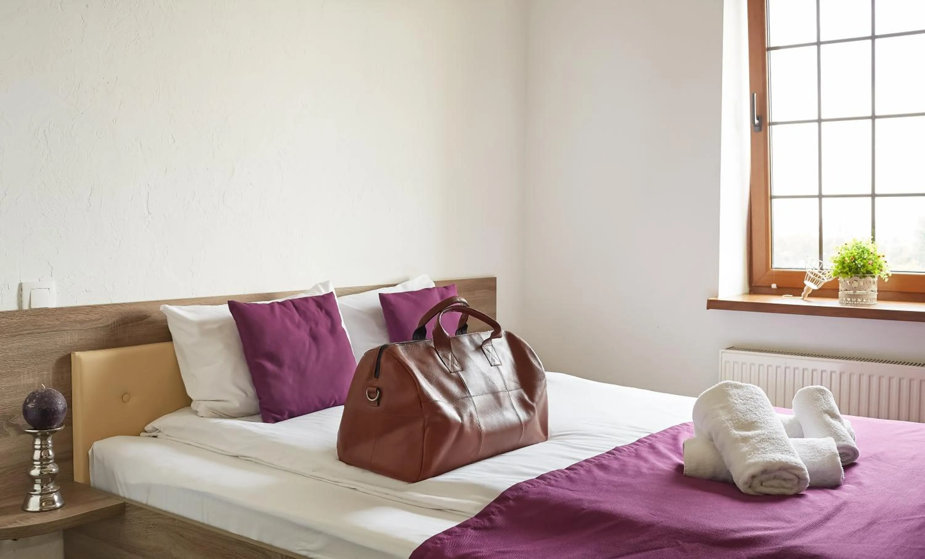 Photo of the whole room, Bed in Coin Hotel