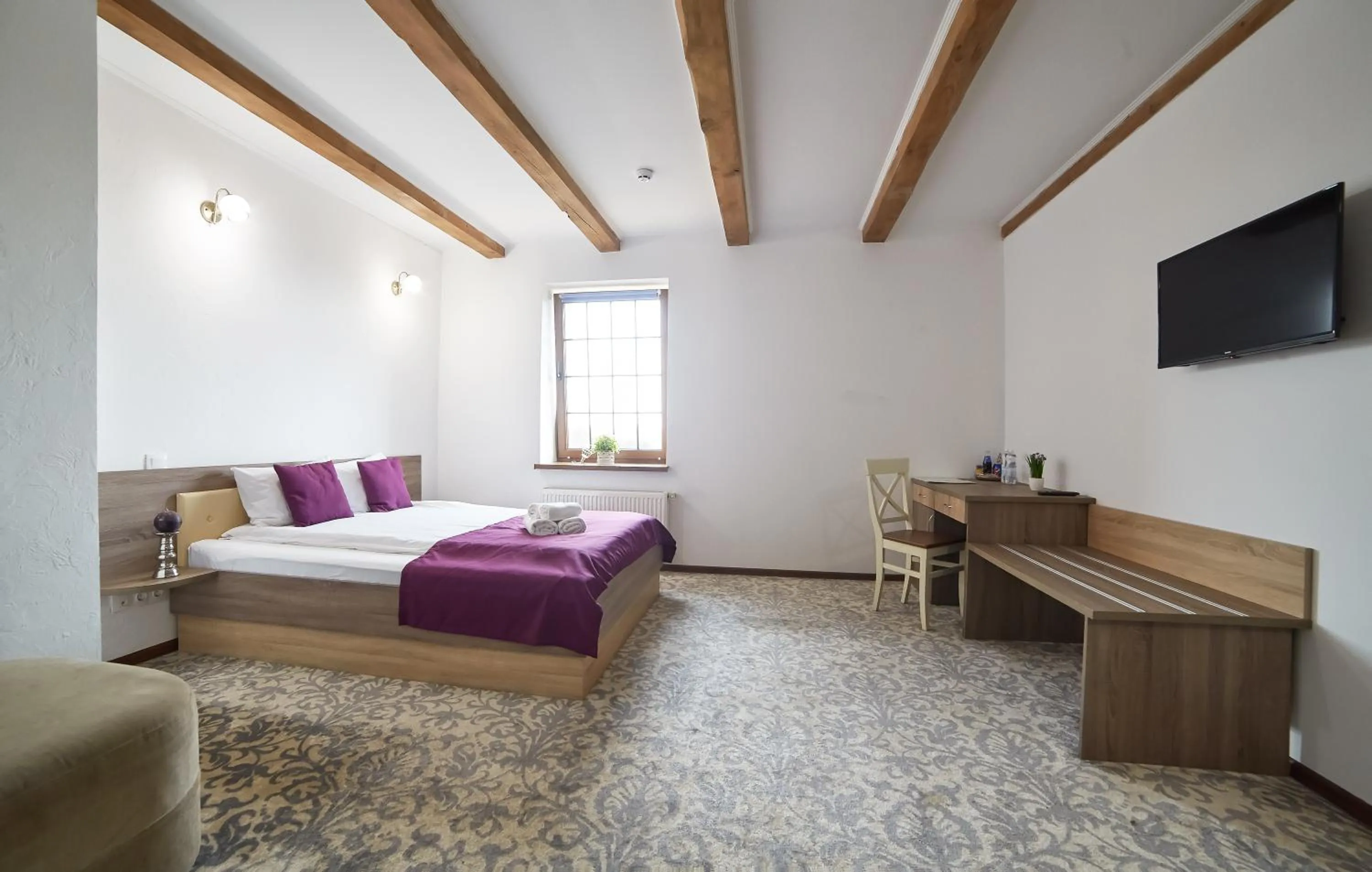 Bed in Coin Hotel