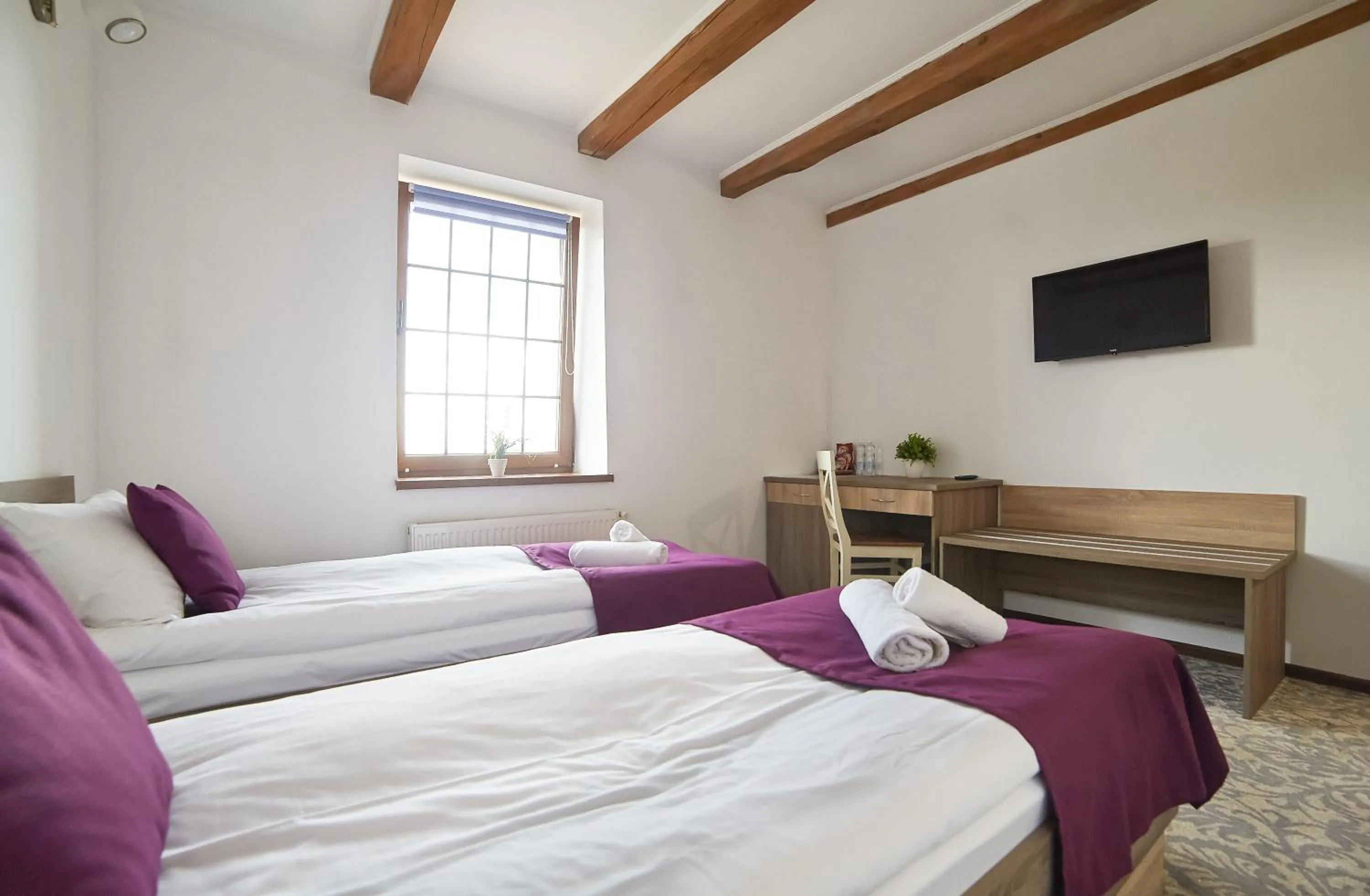 Bed in Coin Hotel