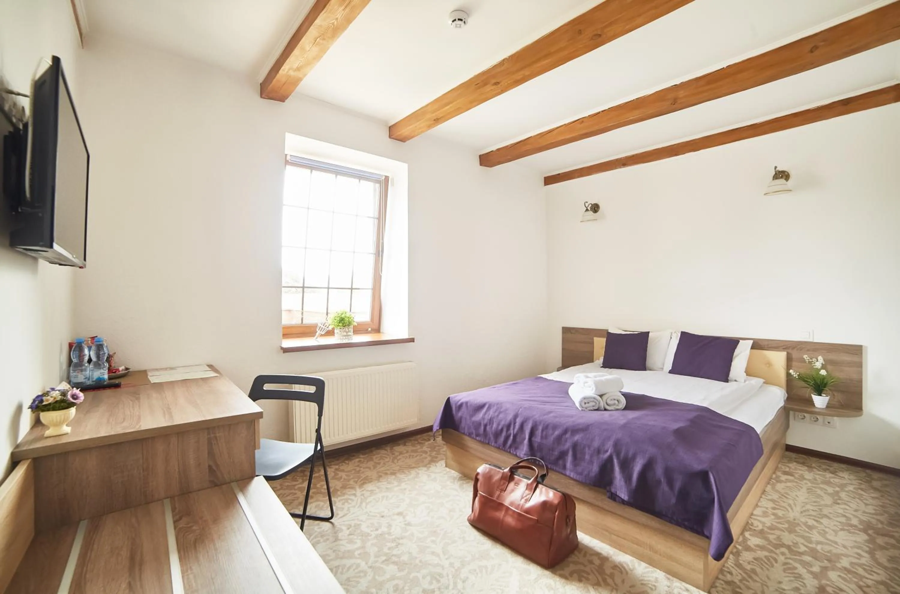 Bed in Coin Hotel