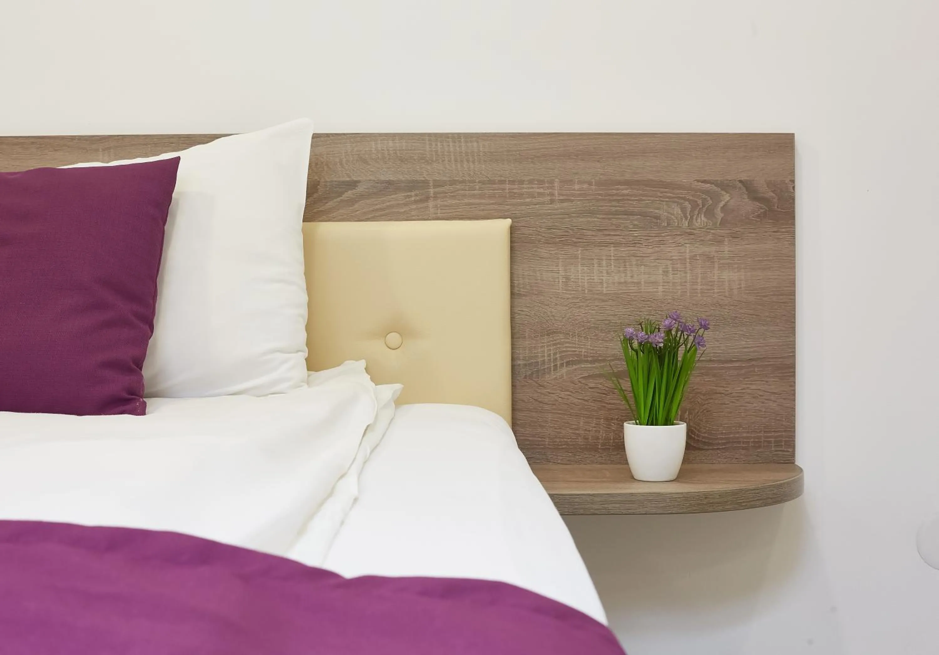 Bed in Coin Hotel