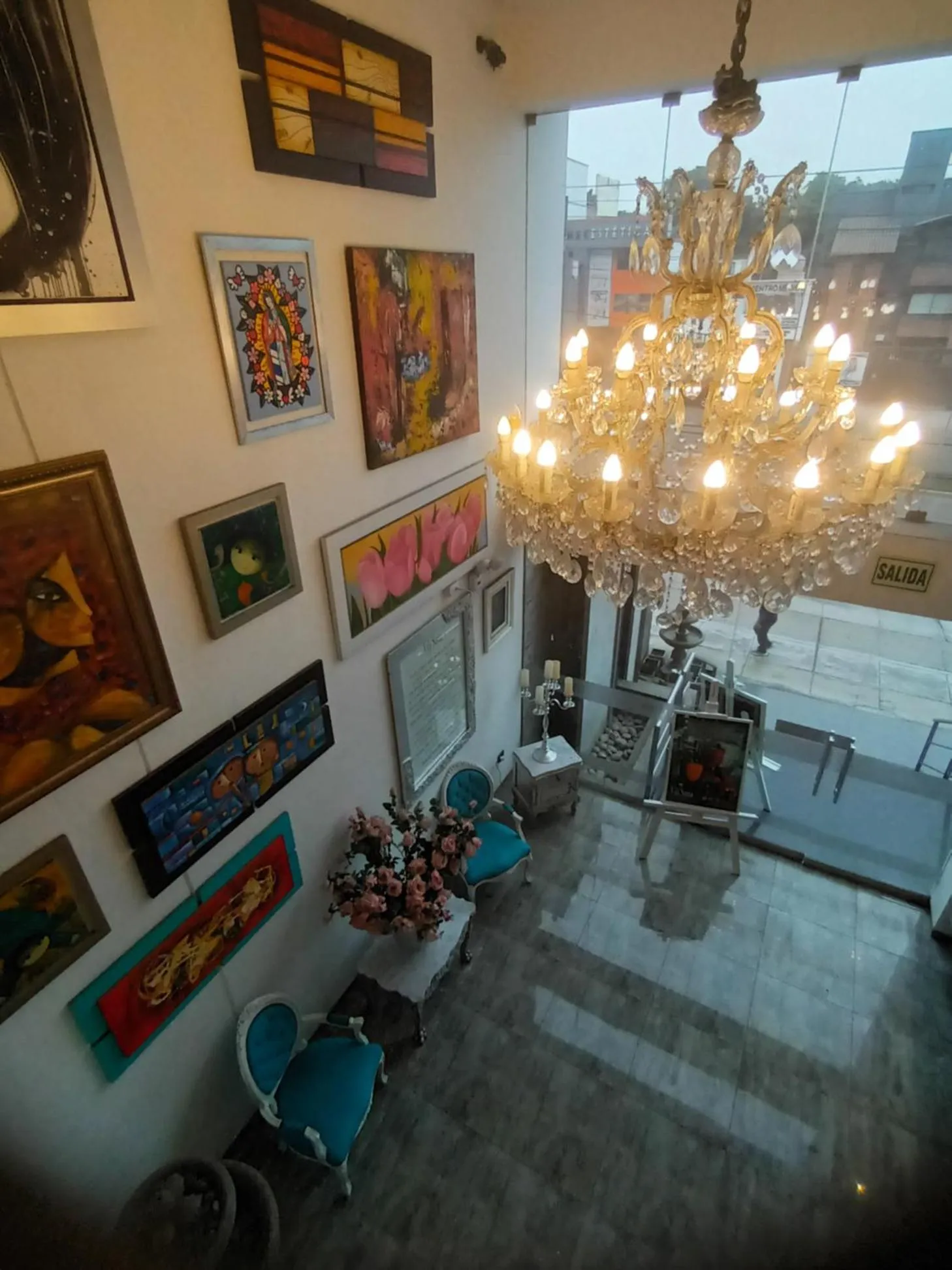 Lobby or reception in Hotel Vila Santa