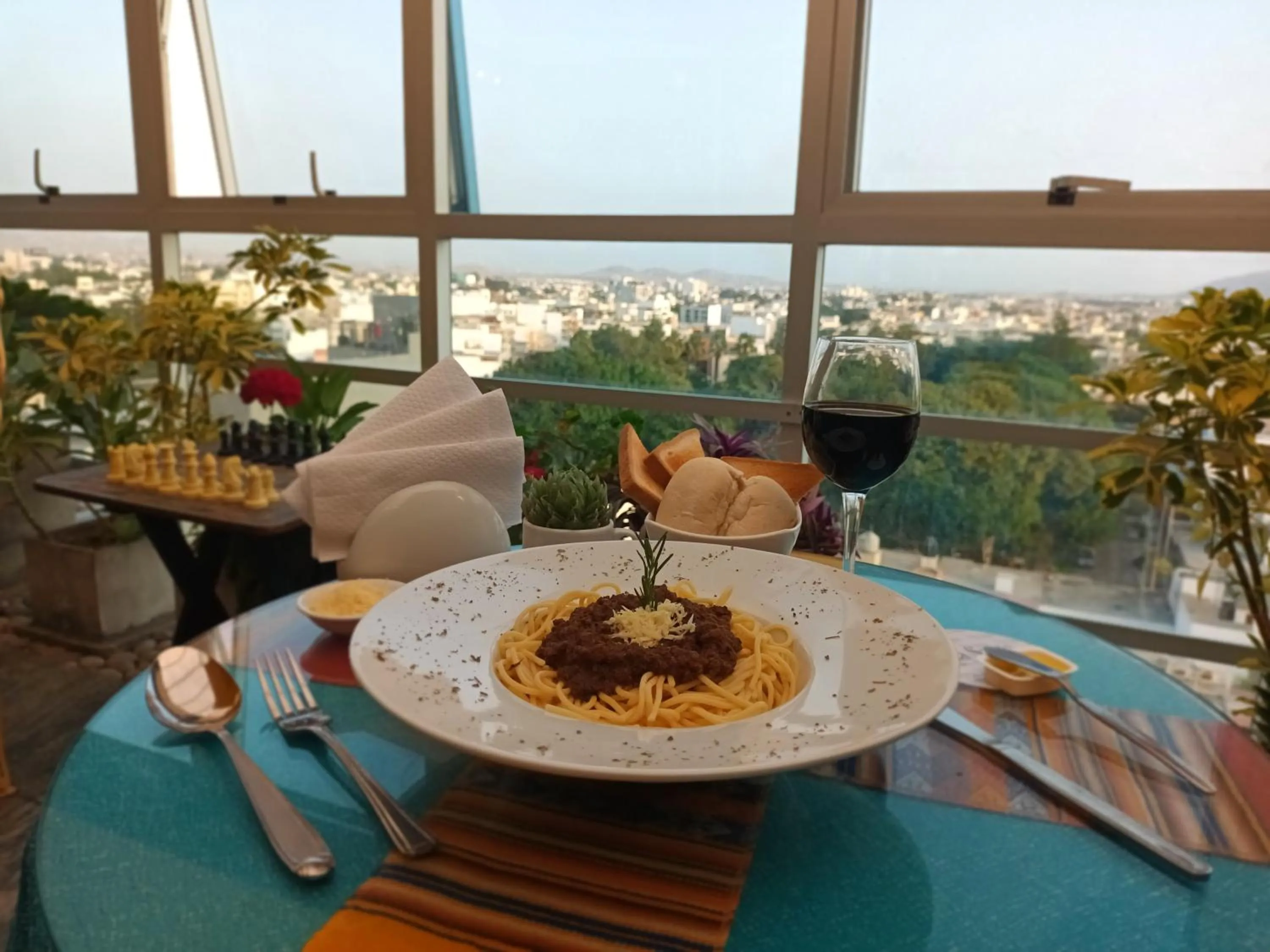 Food and drinks in Hotel Vila Santa