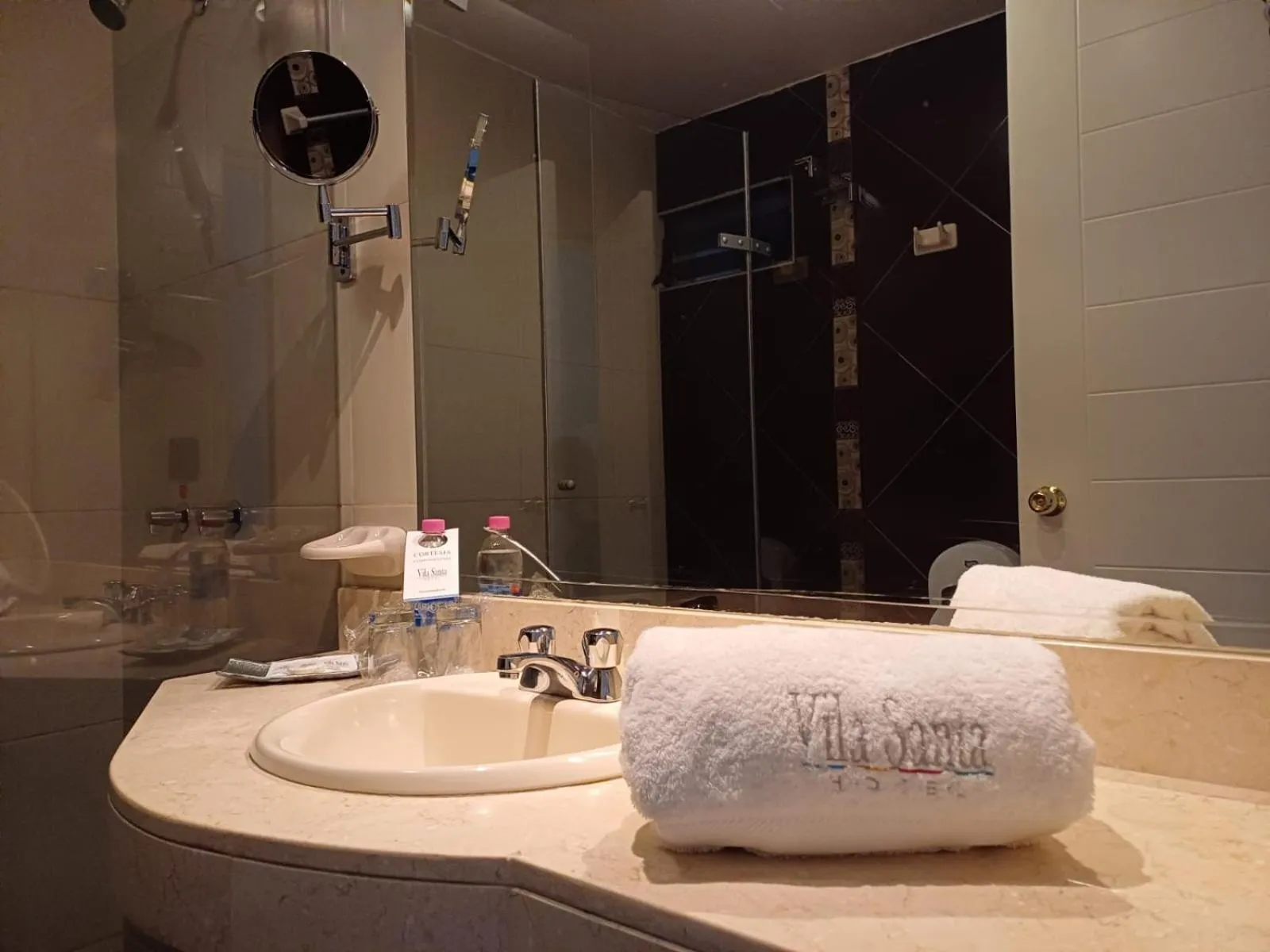 Bathroom in Hotel Vila Santa