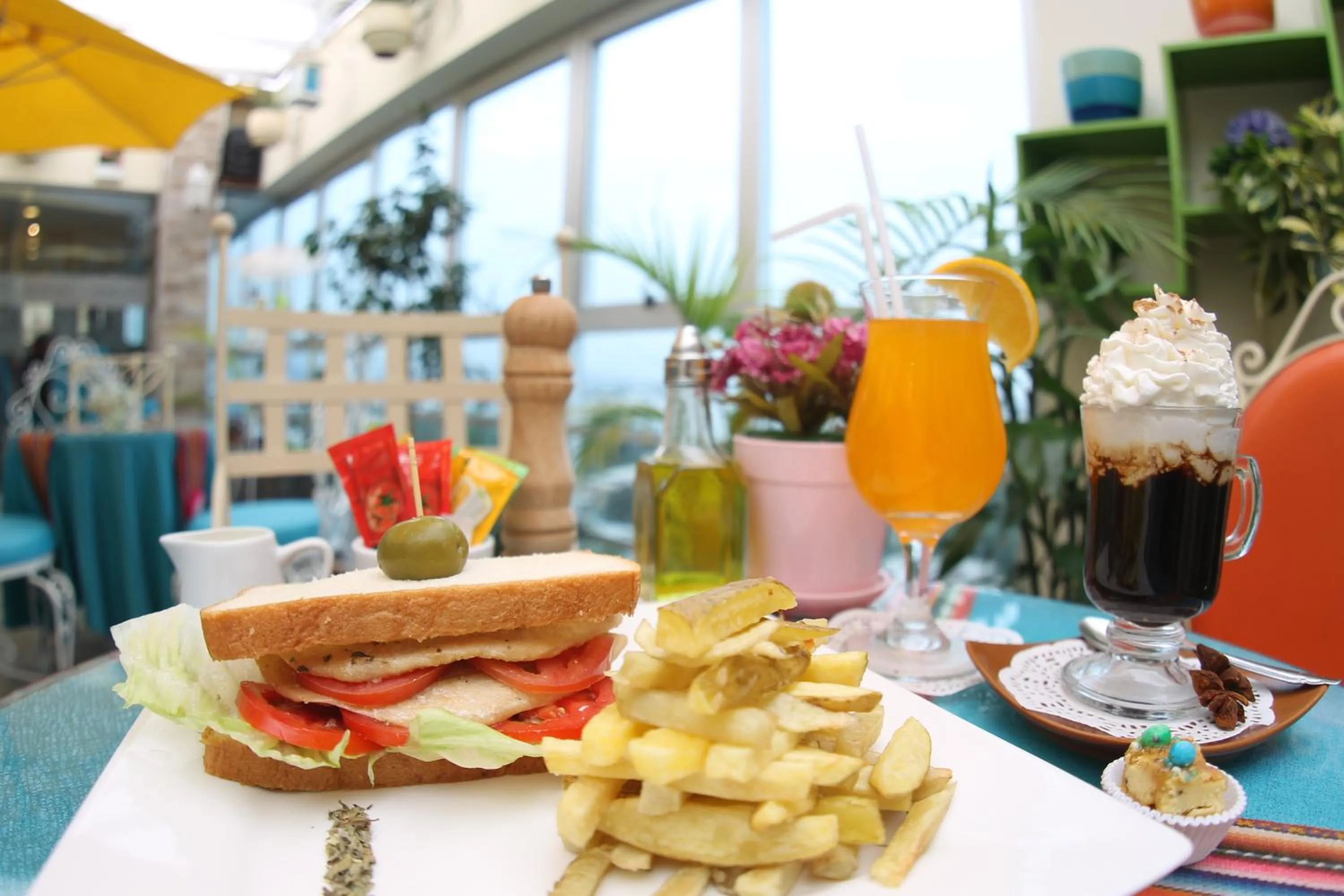 Food close-up in Hotel Vila Santa