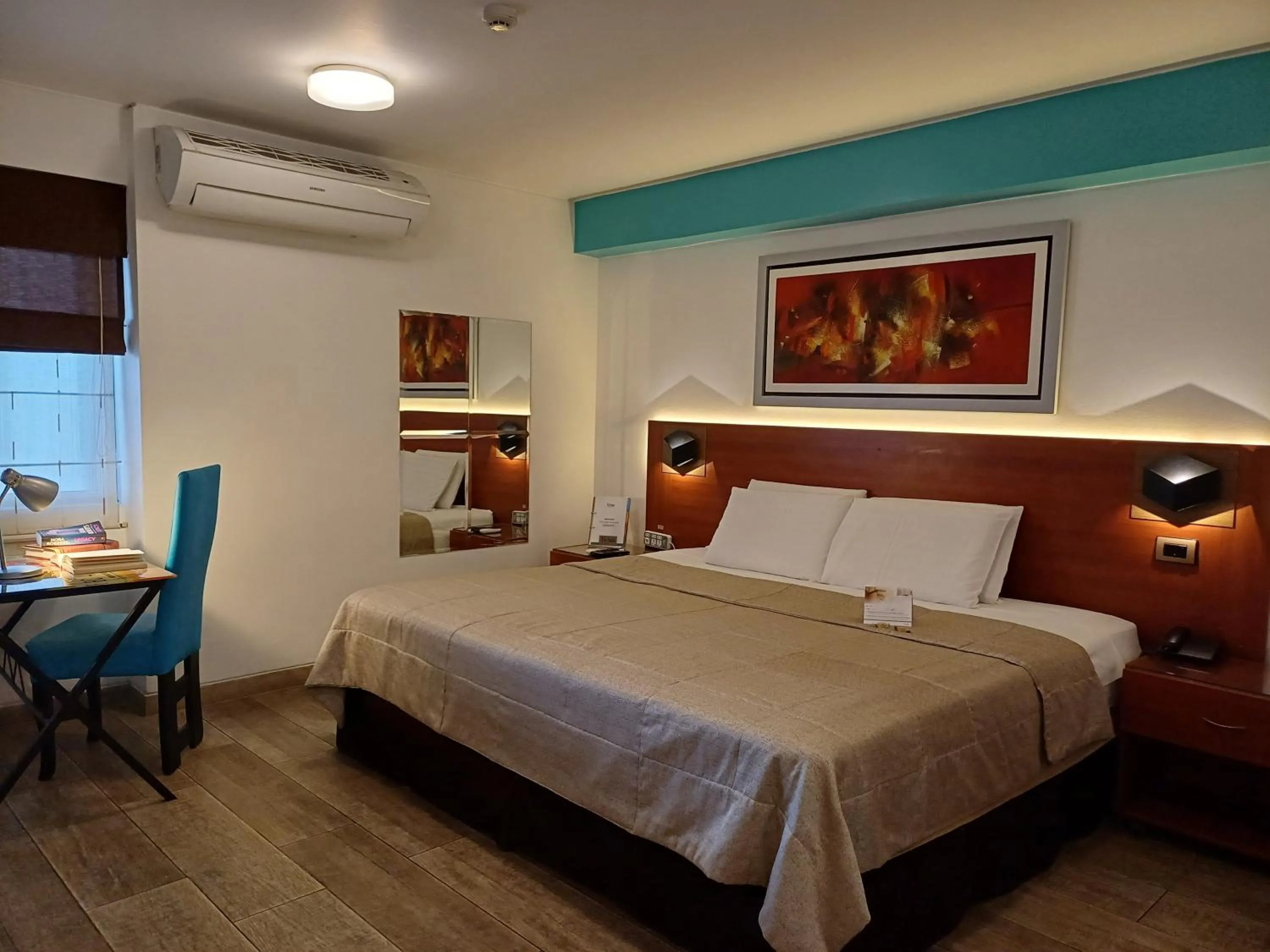 Bed in Hotel Vila Santa