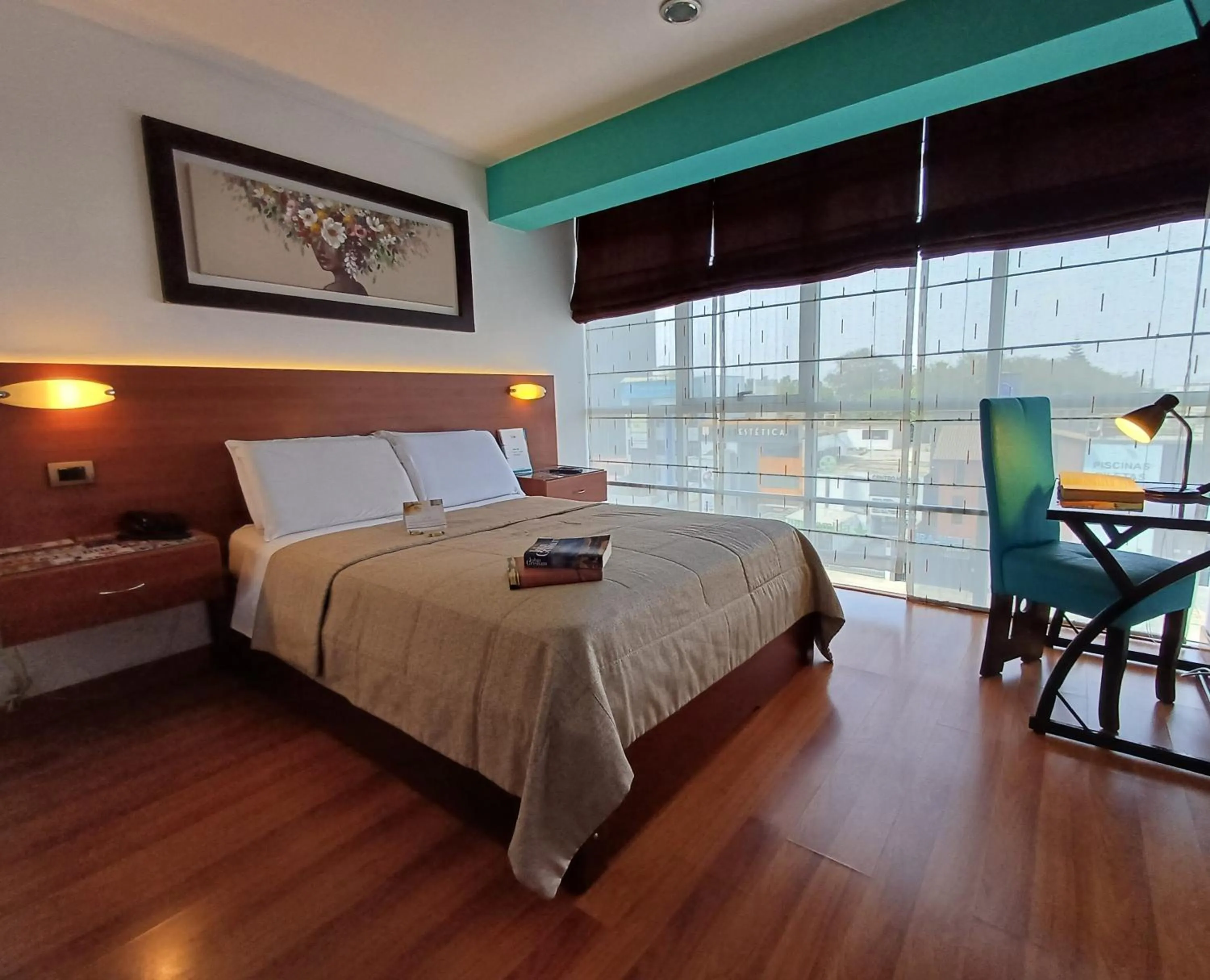 Bed in Hotel Vila Santa