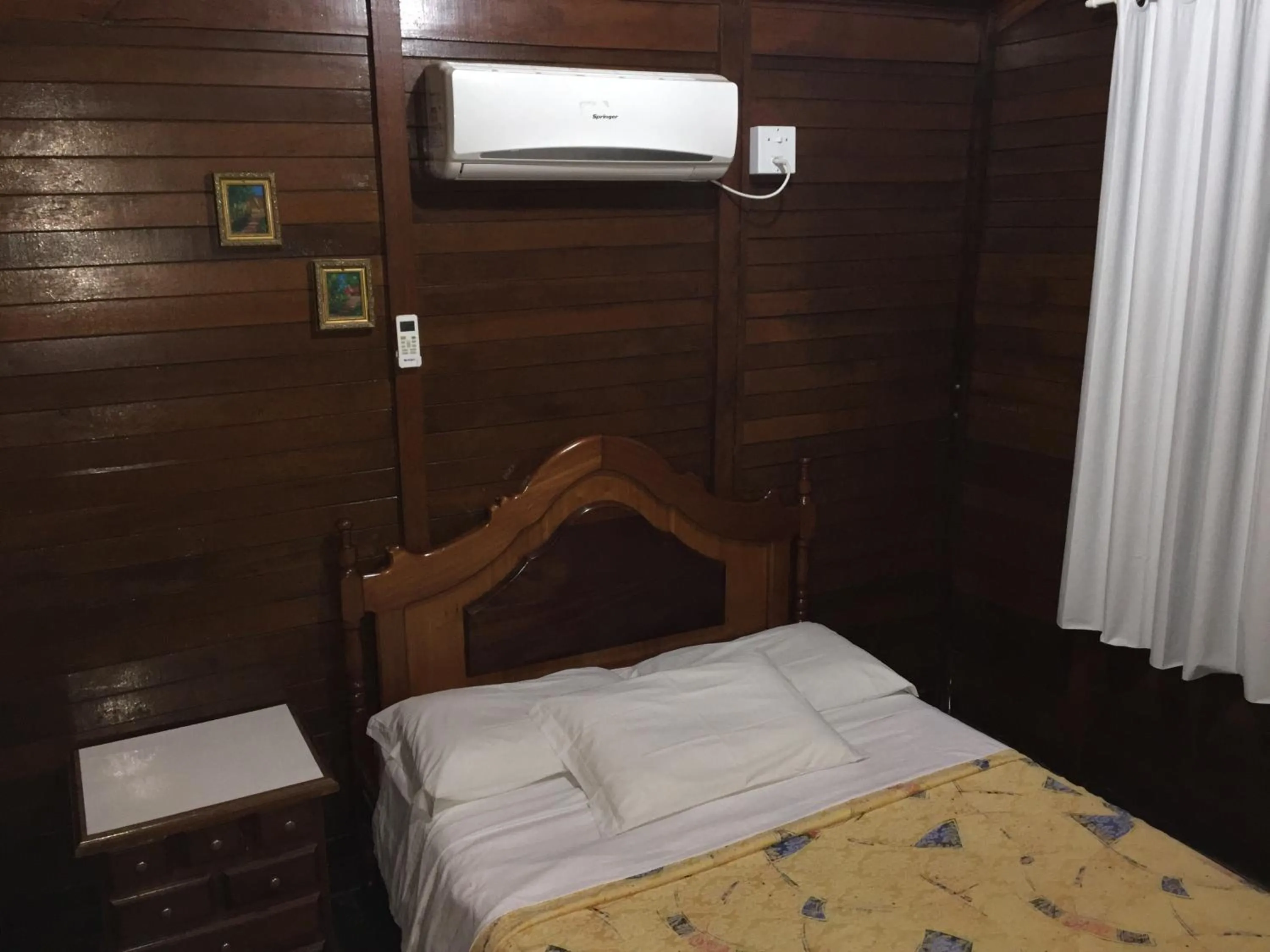Bed in Pousada Jardim da Chapada