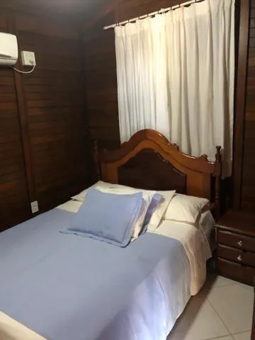 Bed in Pousada Jardim da Chapada