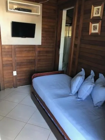 Bed in Pousada Jardim da Chapada