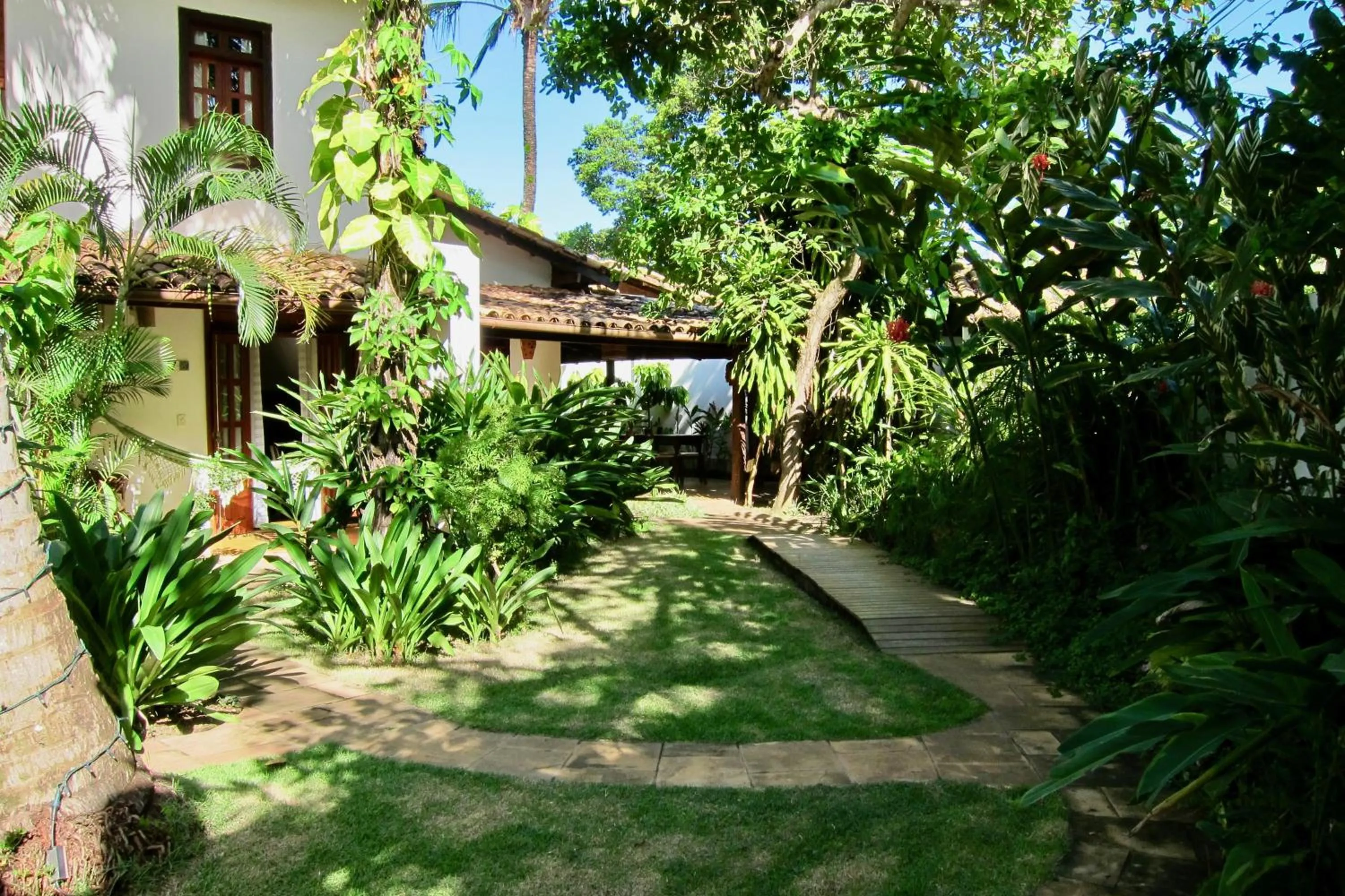 Garden in Pousada Coqueiro Verde