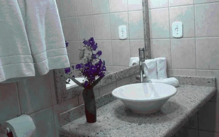 Bathroom in Pousada Coqueiro Verde