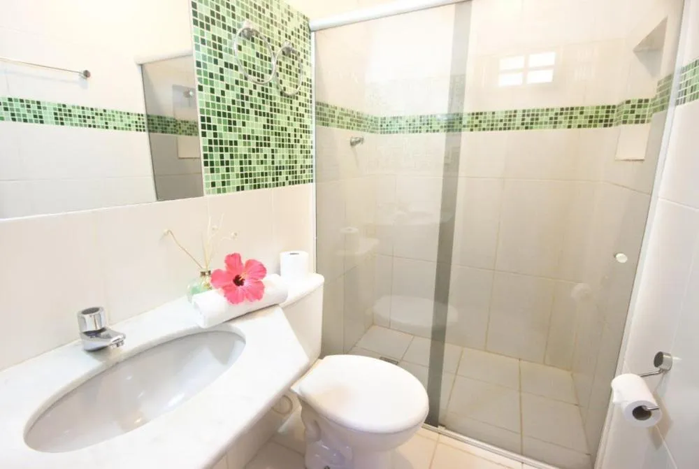 Bathroom in Pousada Coqueiro Verde