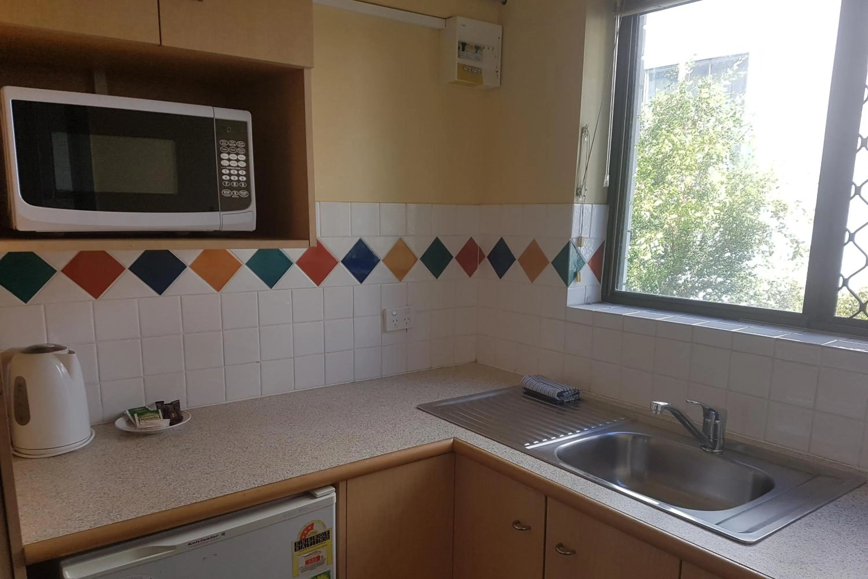 Kitchen or kitchenette in Harbour Side Resort