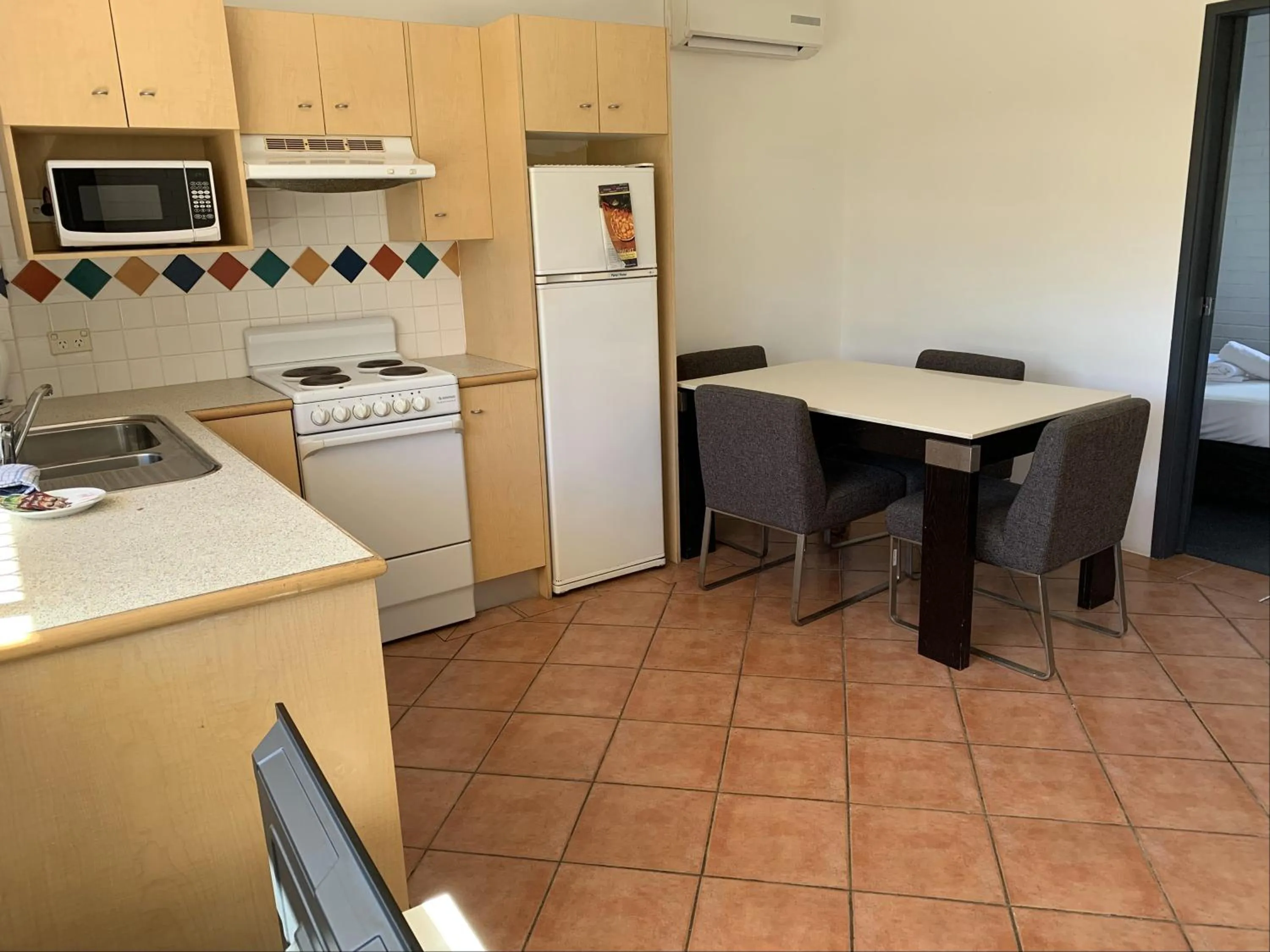 Dining area in Harbour Side Resort