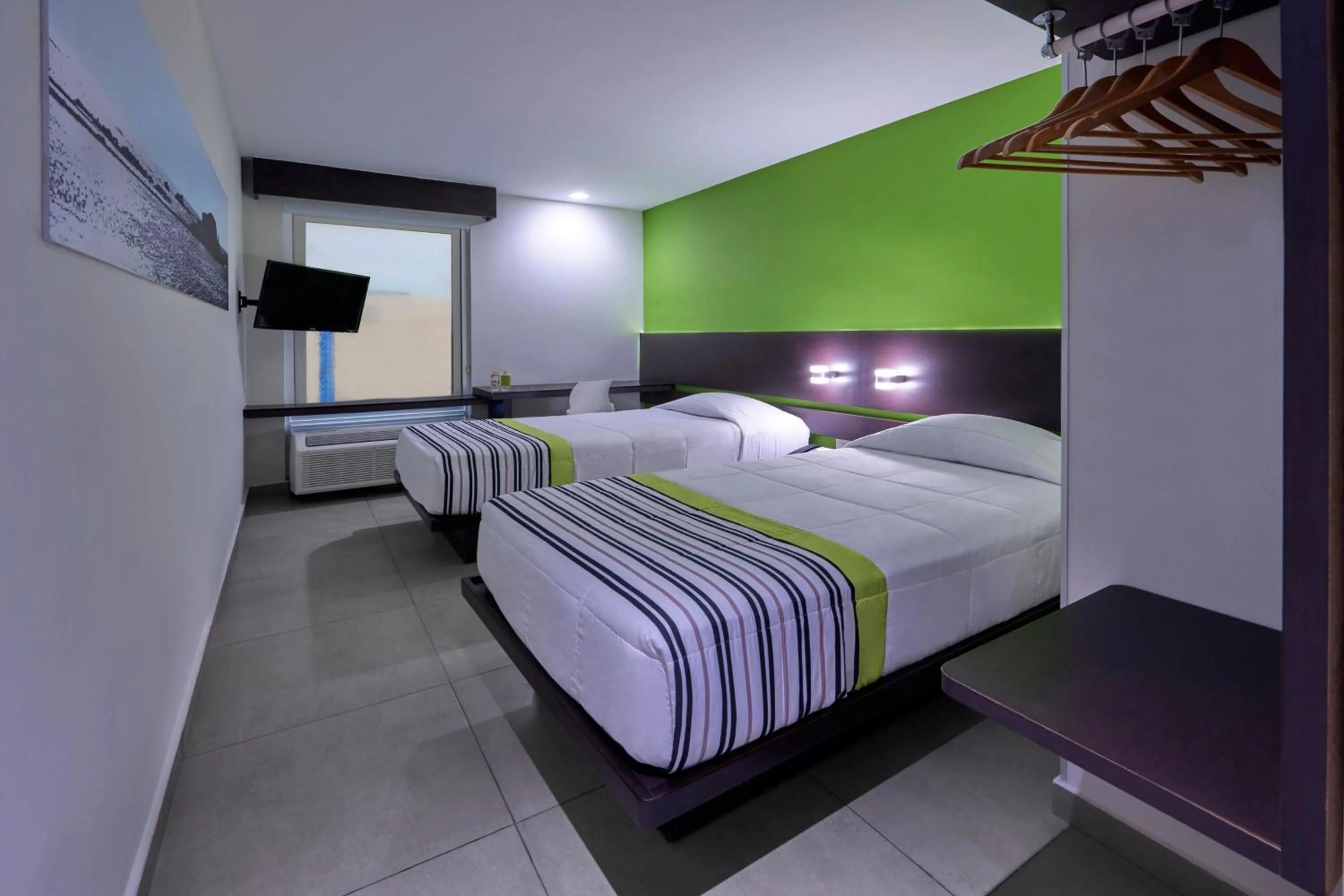 Bedroom, Bed in City Express Junior by Marriott Cancun