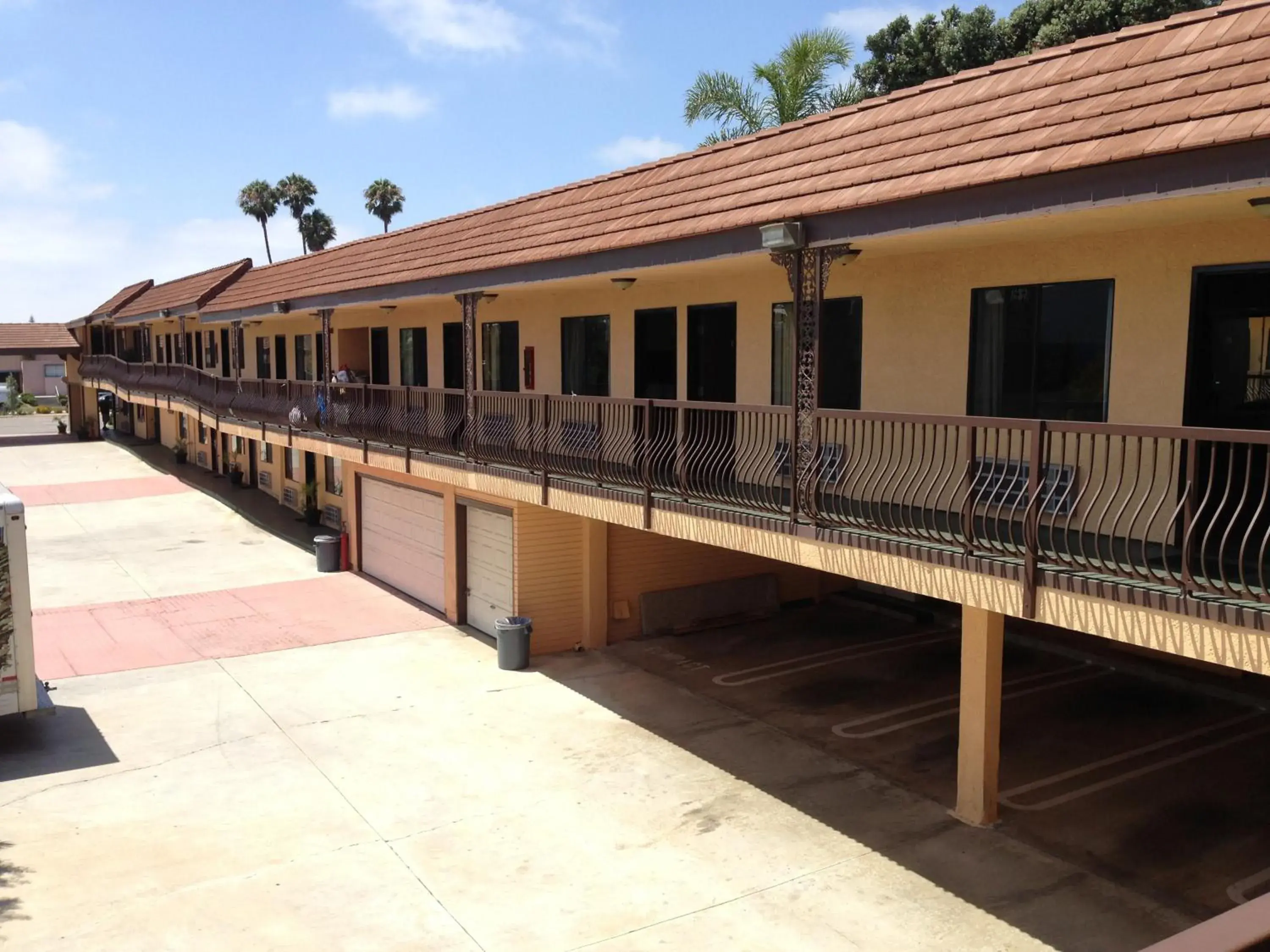 Balcony/Terrace in Del Amo Inn Balcony/Terrace in Del Amo Inn