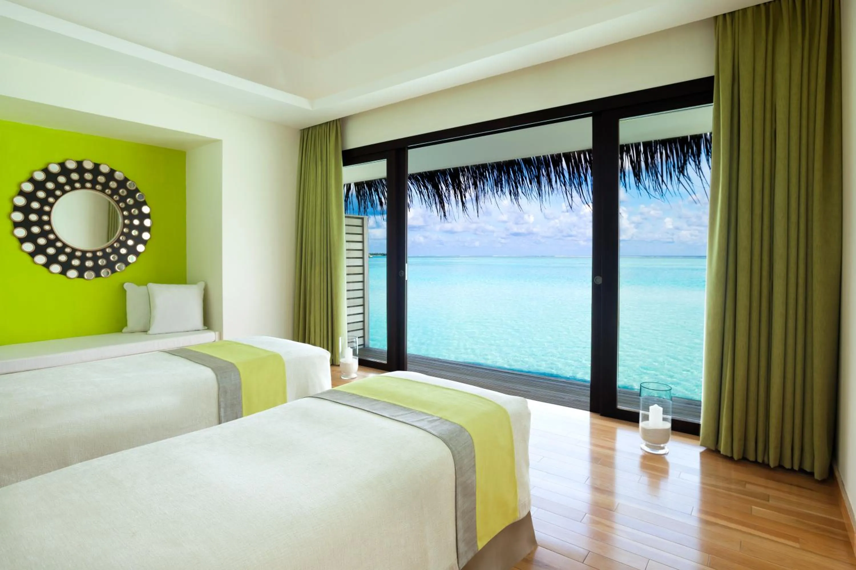 Photo of the whole room, Bed in Niyama Private Islands Maldives