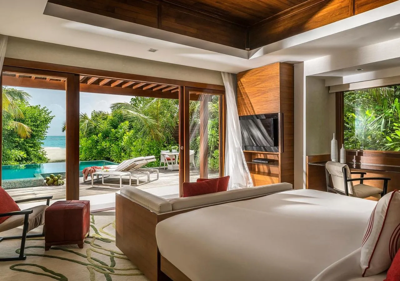 View (from property/room), Bed in Niyama Private Islands Maldives