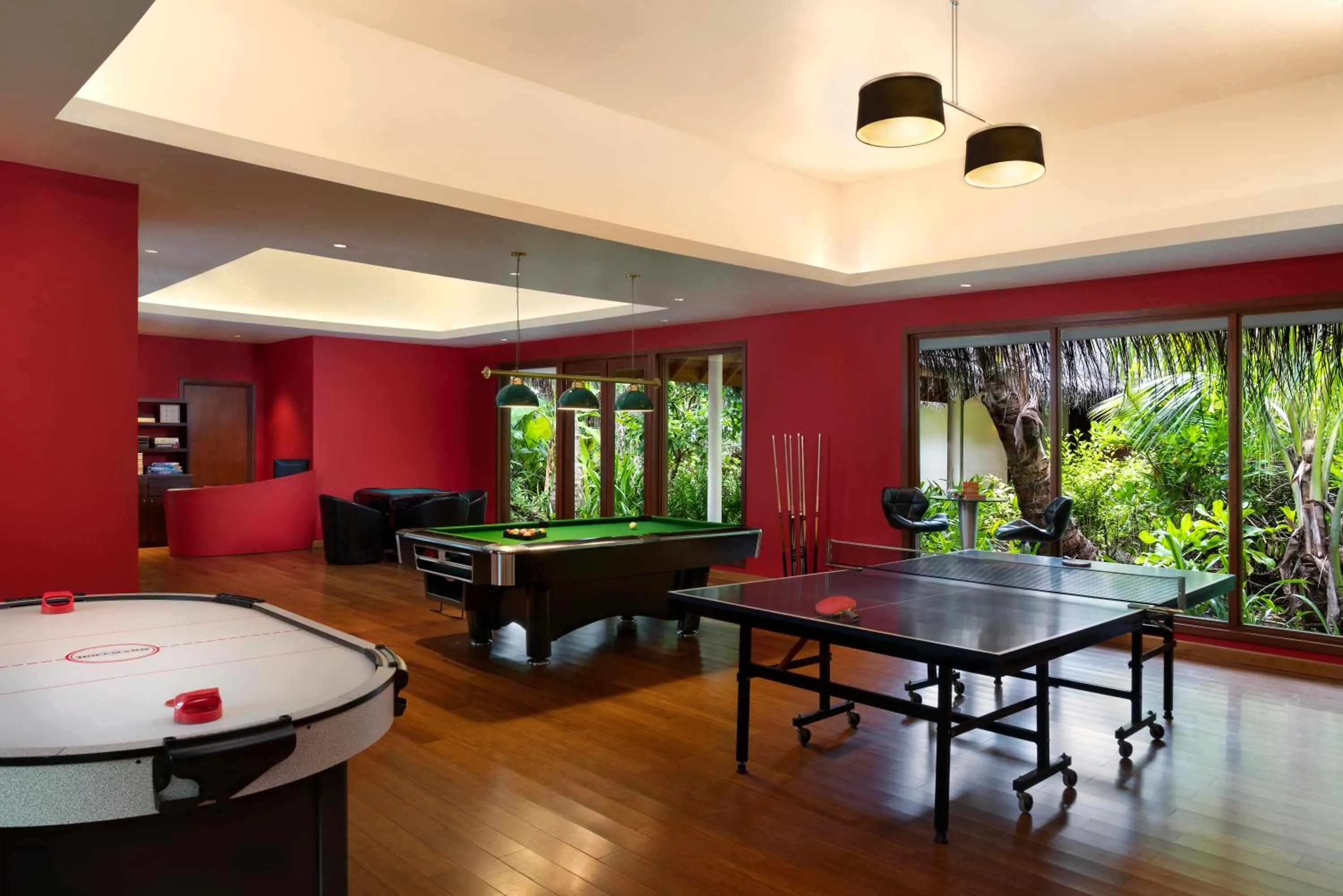 Game Room in Niyama Private Islands Maldives