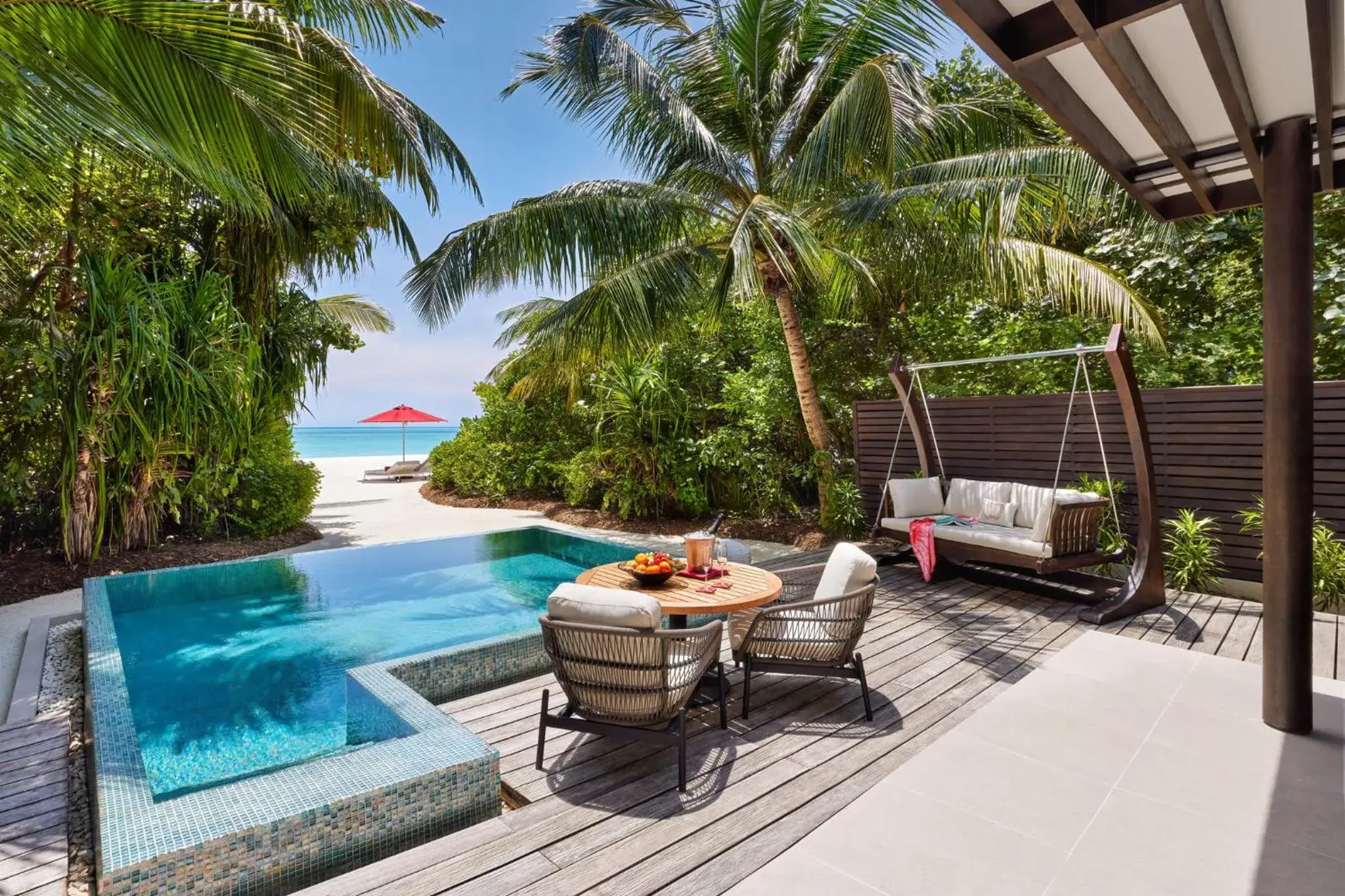 Deluxe Beach Pool Villa in Niyama Private Islands Maldives Deluxe Beach Pool Villa in Niyama Private Islands Maldives