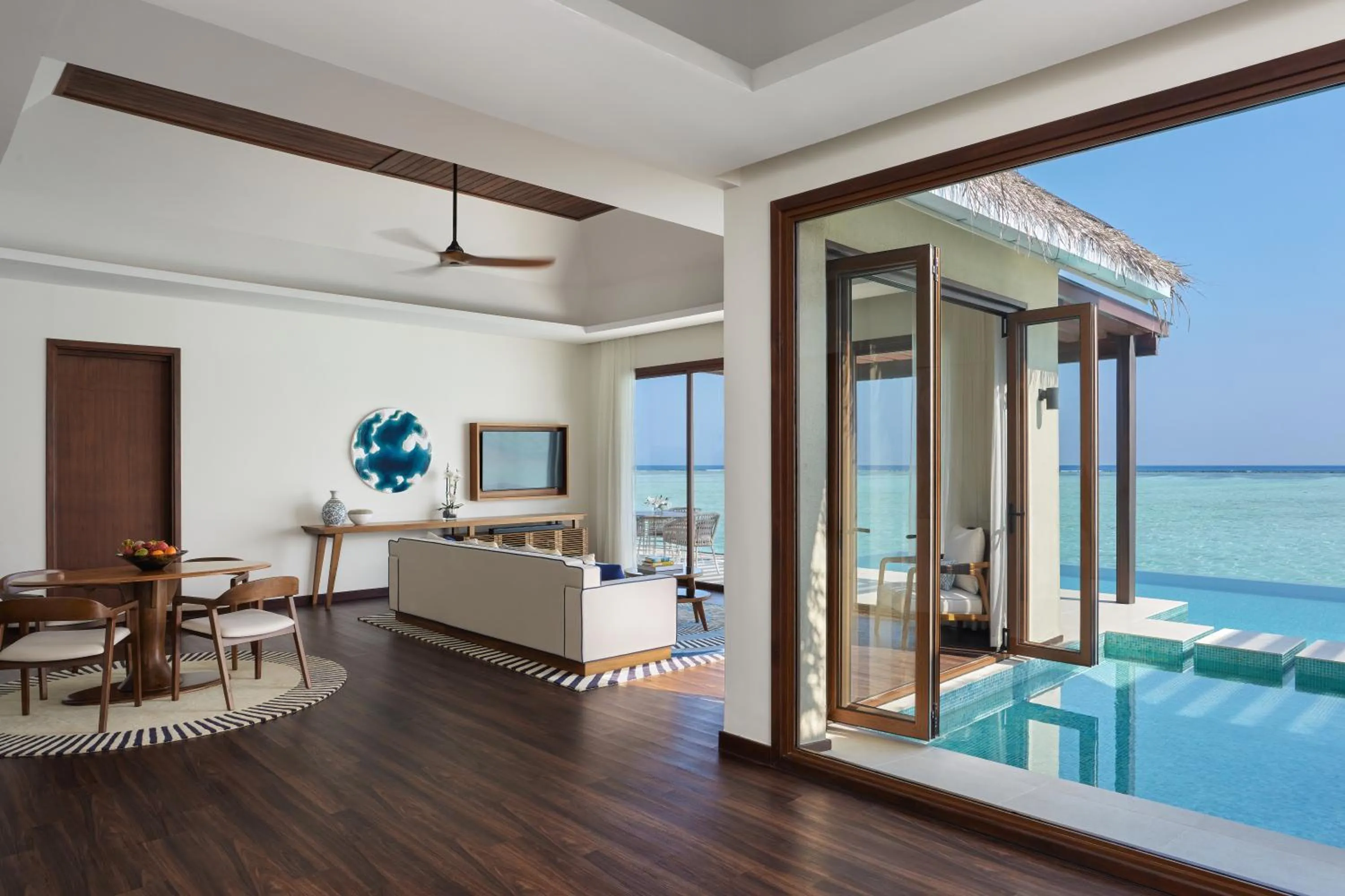 Living room in Niyama Private Islands Maldives