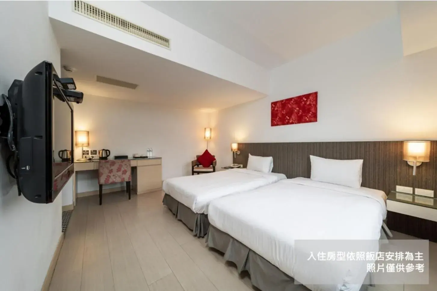 Deluxe Twin Room in Fish Hotel Hualien Deluxe Twin Room in Fish Hotel Hualien
