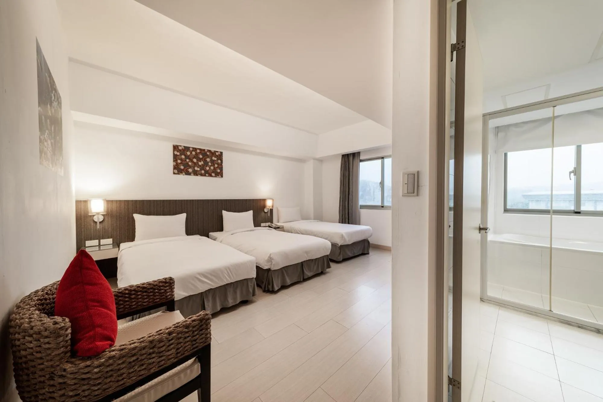 Photo of the whole room in Fish Hotel Hualien