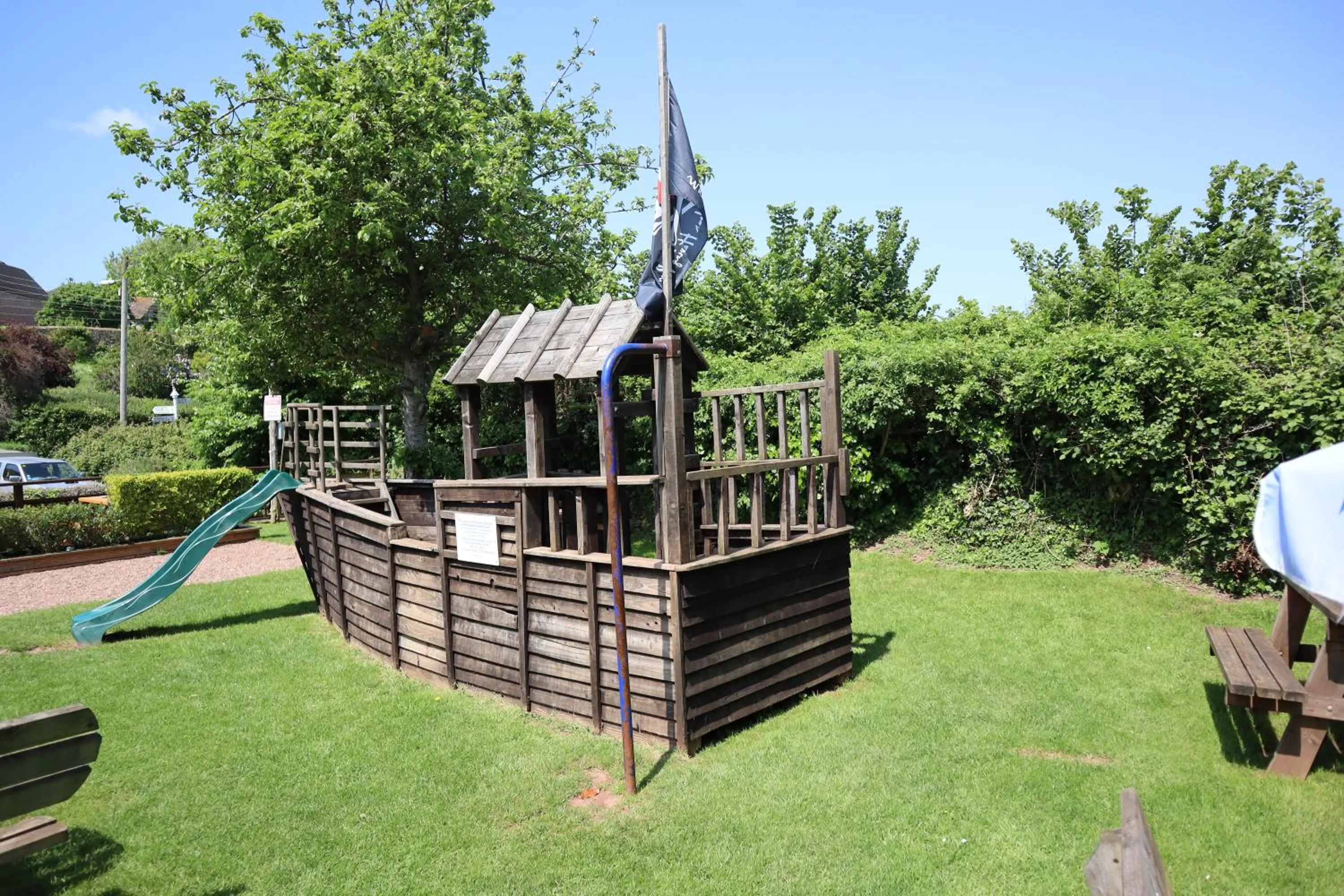 Garden in The White Horse Inn