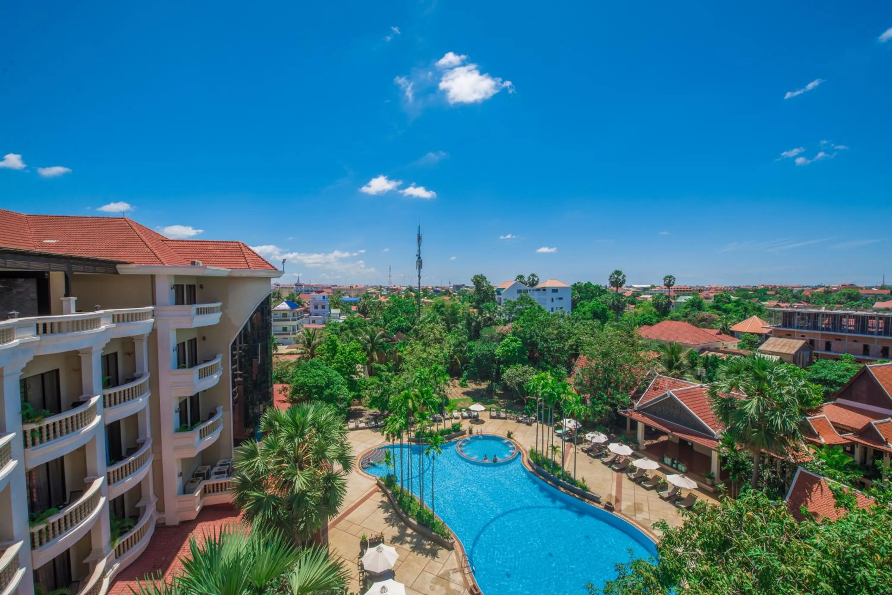 Swimming pool in THE PRIVILEGE FLOOR by Borei Angkor