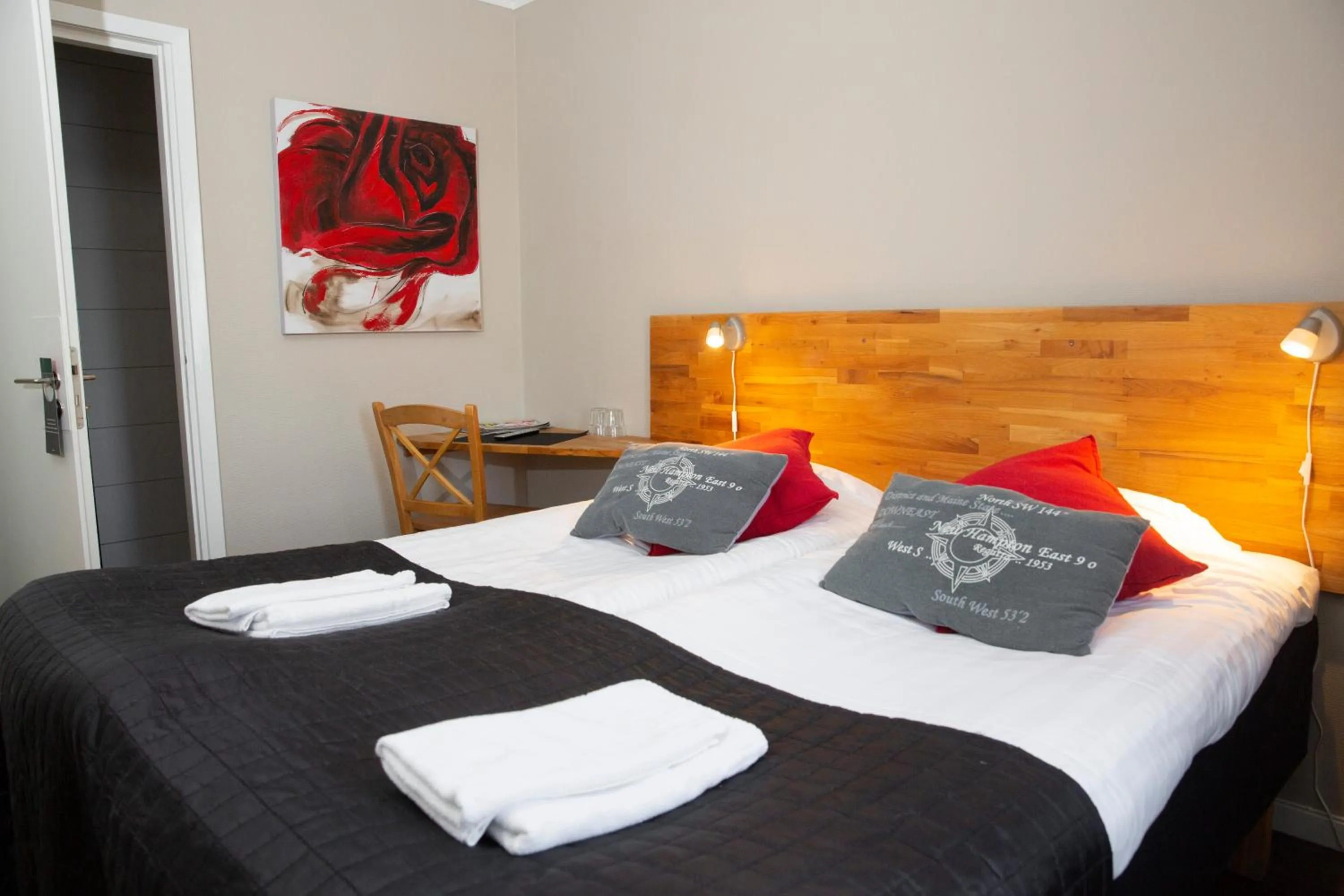 Bed in Hotell Veckefjärden