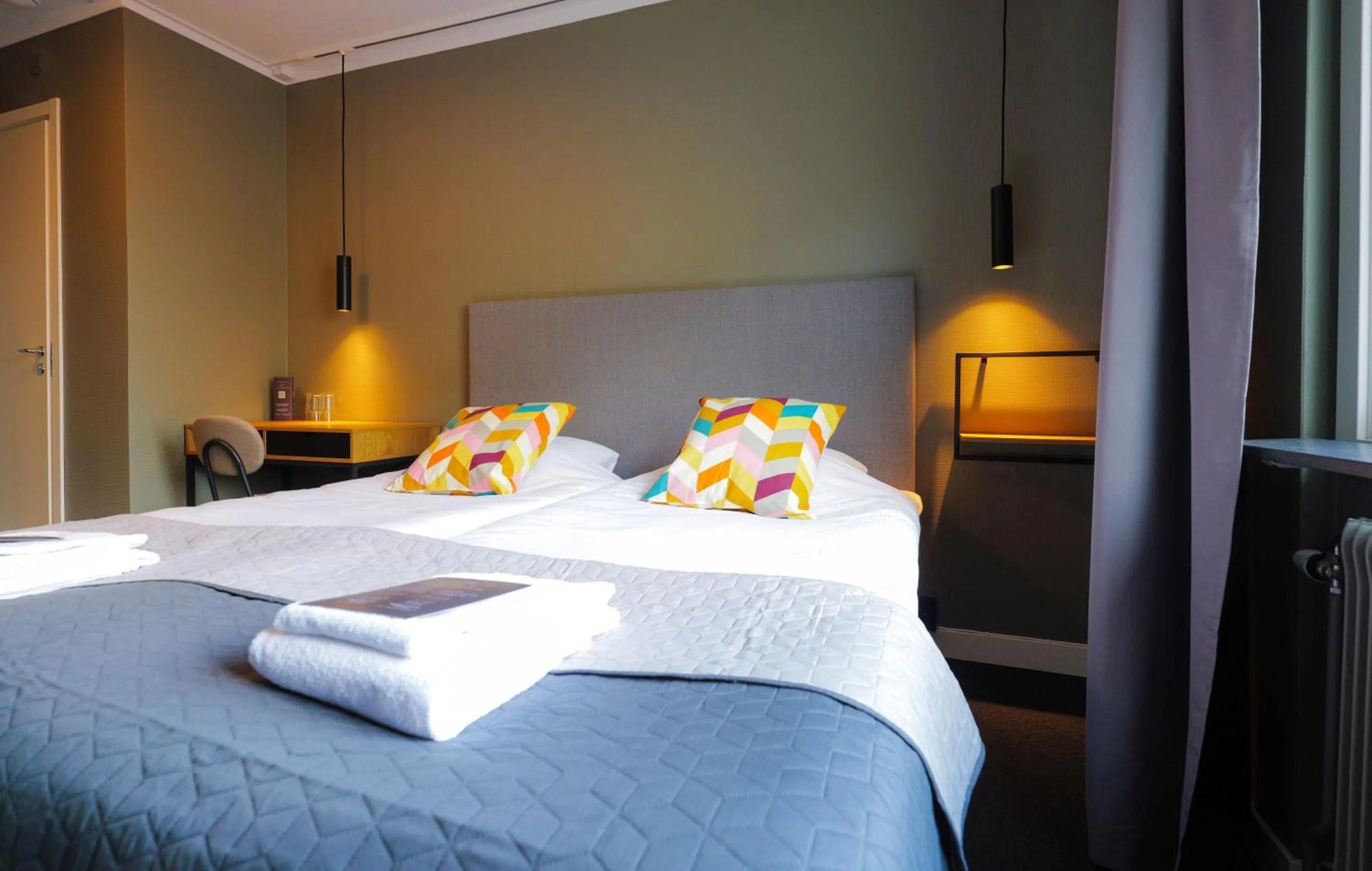 Photo of the whole room, Bed in Hotell Veckefjärden