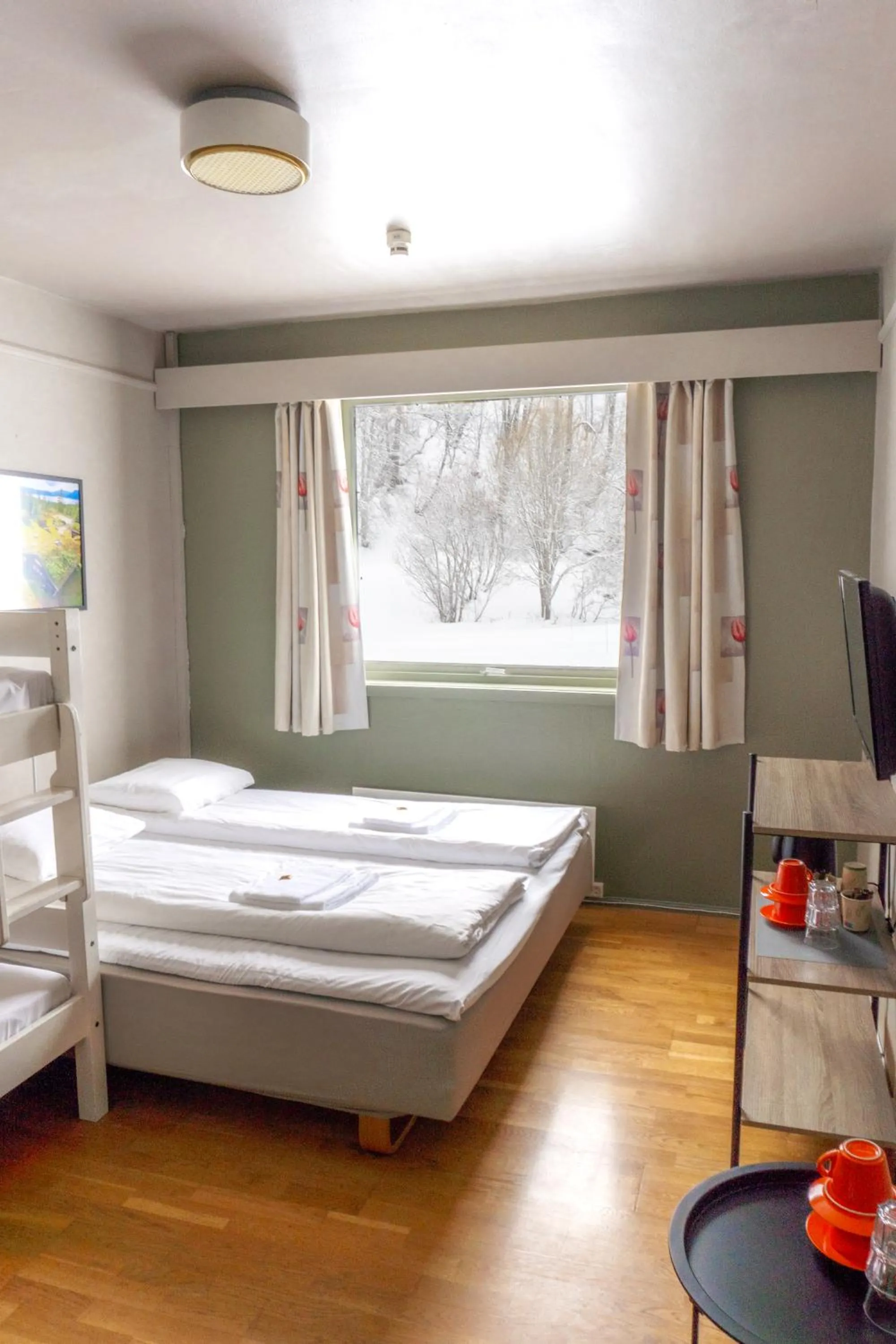 Quadruple Room - single occupancy in Austbø Hotell