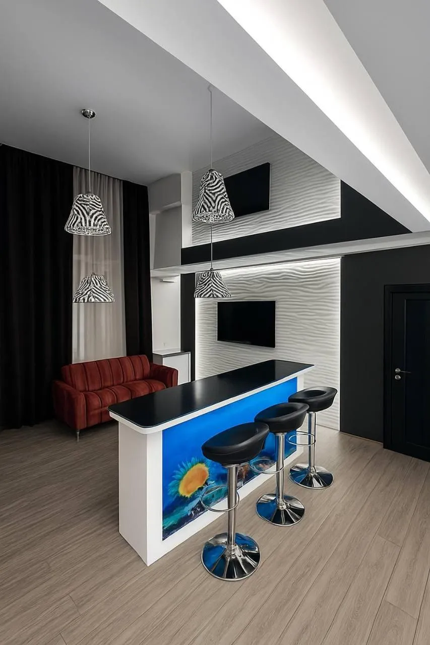 Communal lounge/ TV room in VVP Club Hotel