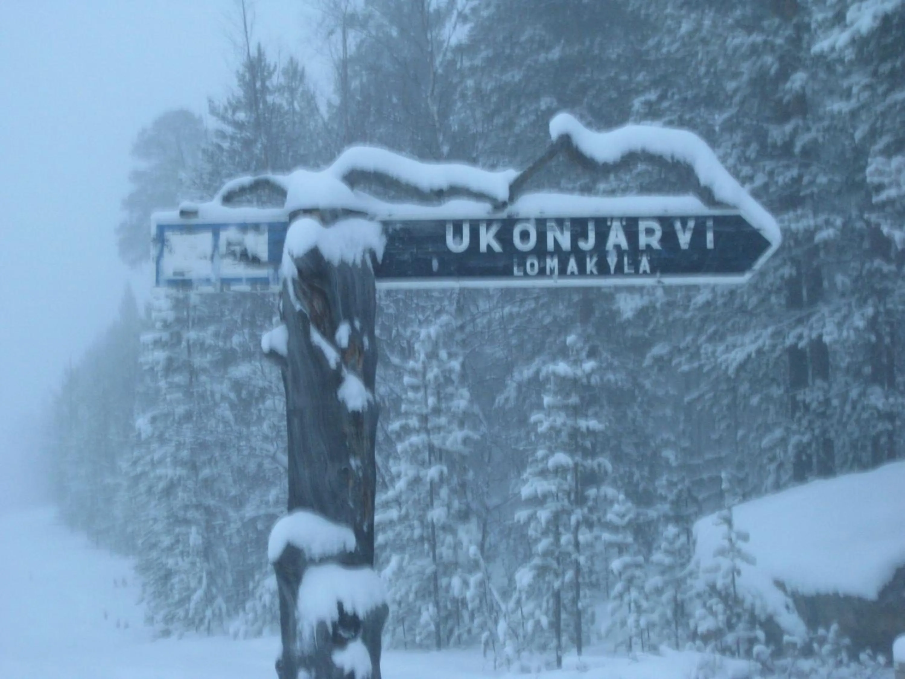 Area and facilities in Ukonjärven Holiday Village