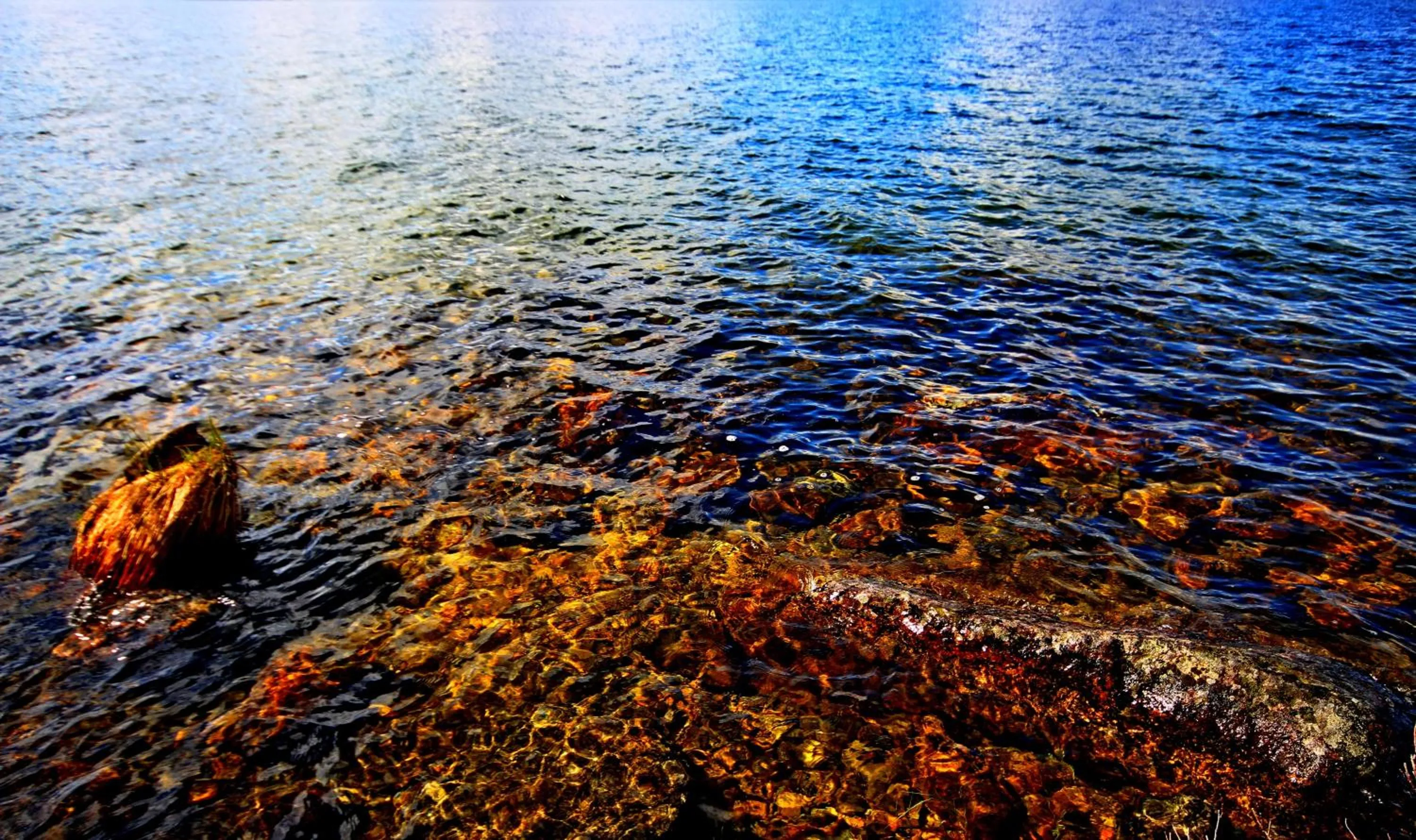 Sea view in Ukonjärven Holiday Village