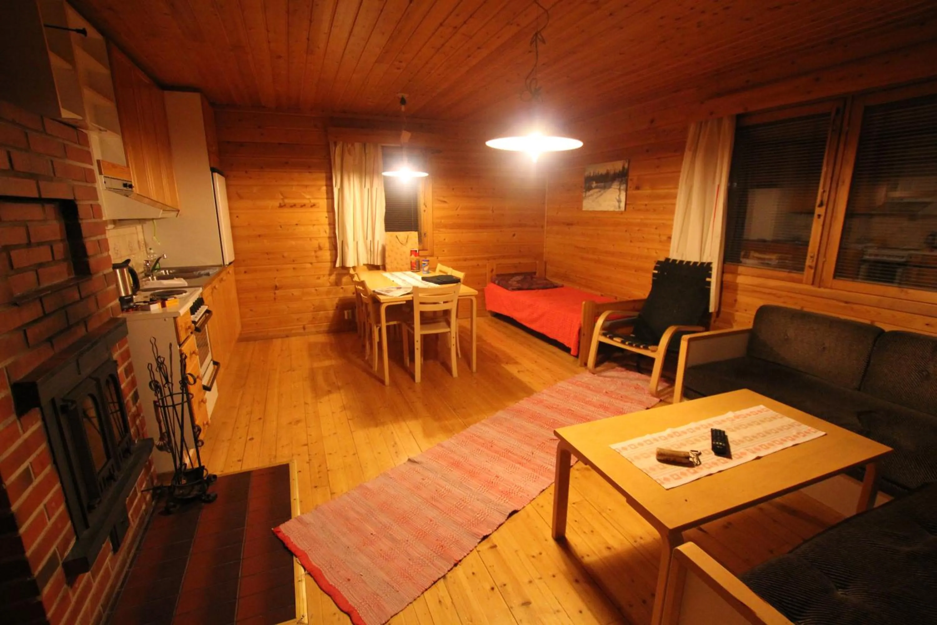 Photo of the whole room in Ukonjärven Holiday Village