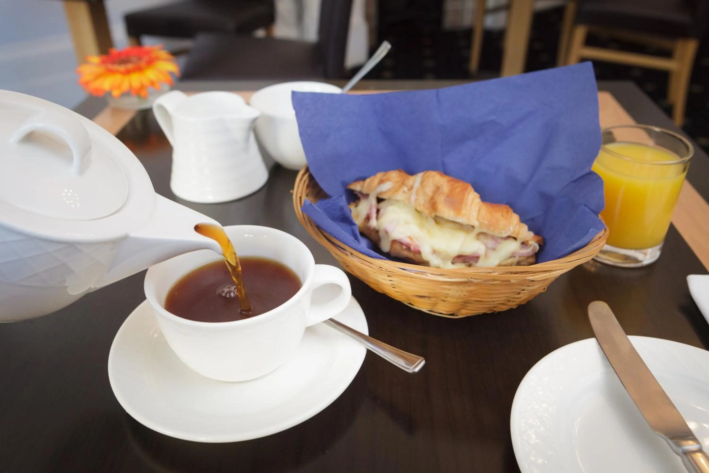 Food close-up in The Claremont