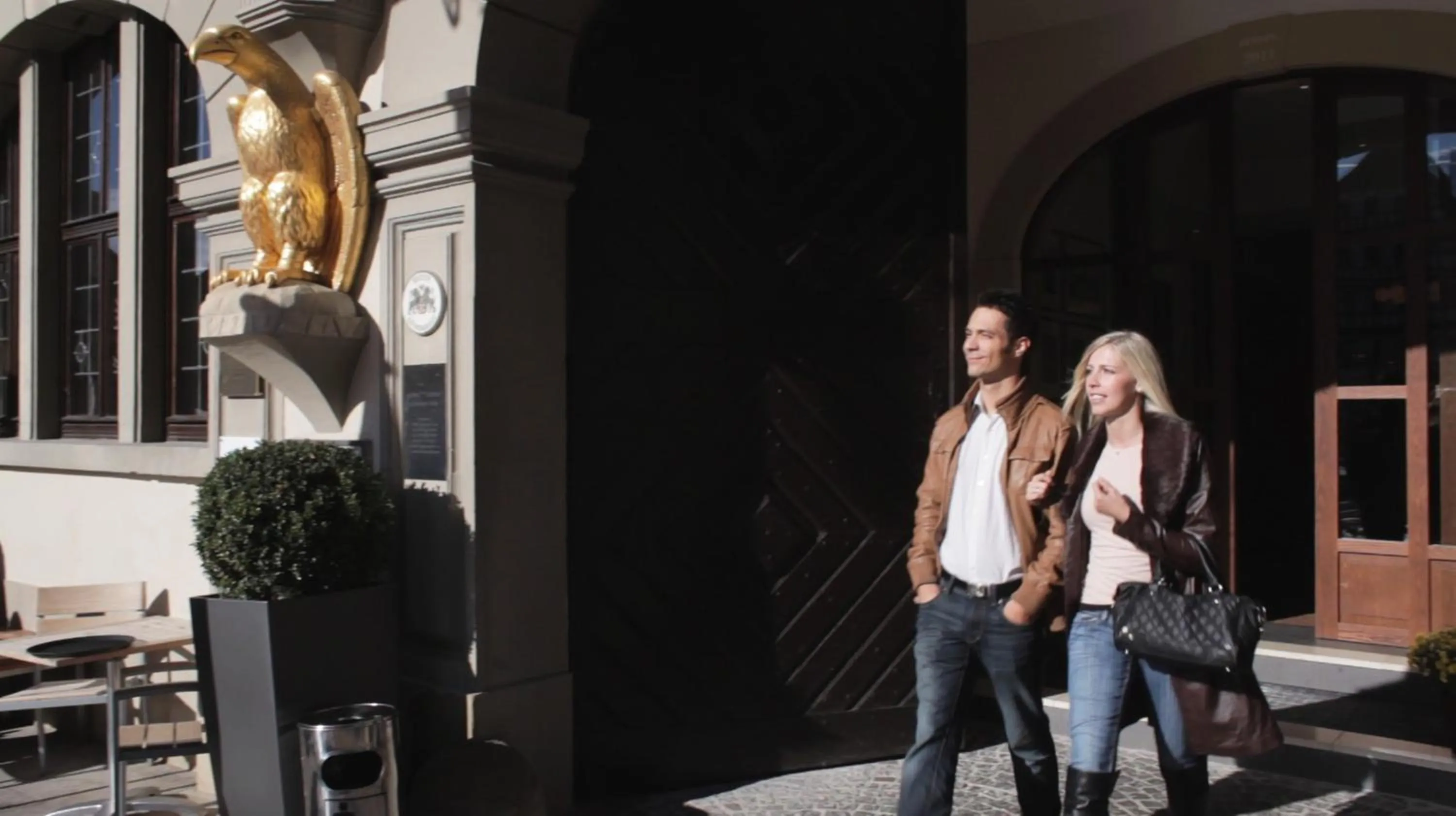 Facade/entrance in Stadt-gut-Hotel Gasthof Goldener Adler