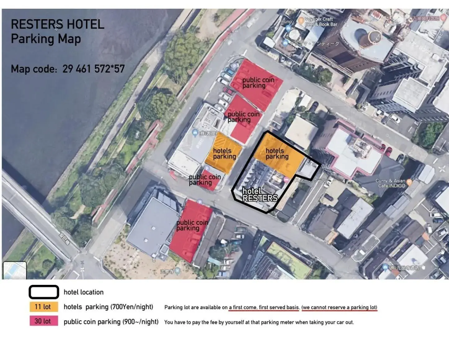 Bird's eye view in Resters Bed&Co. Bird's eye view in Resters Bed&Co.