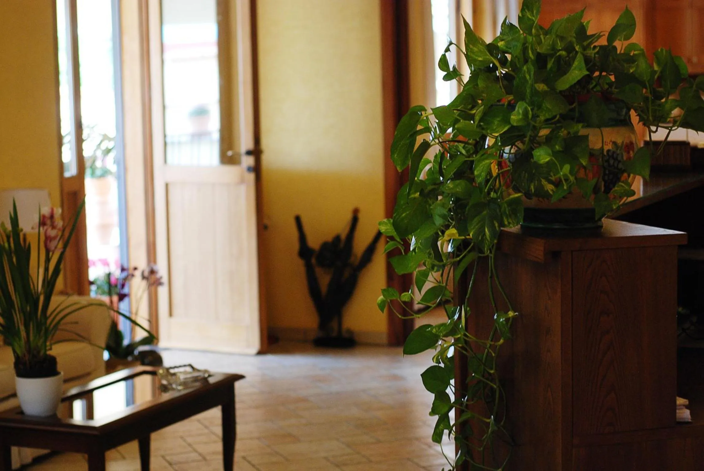 Lobby or reception in Villa Rosita